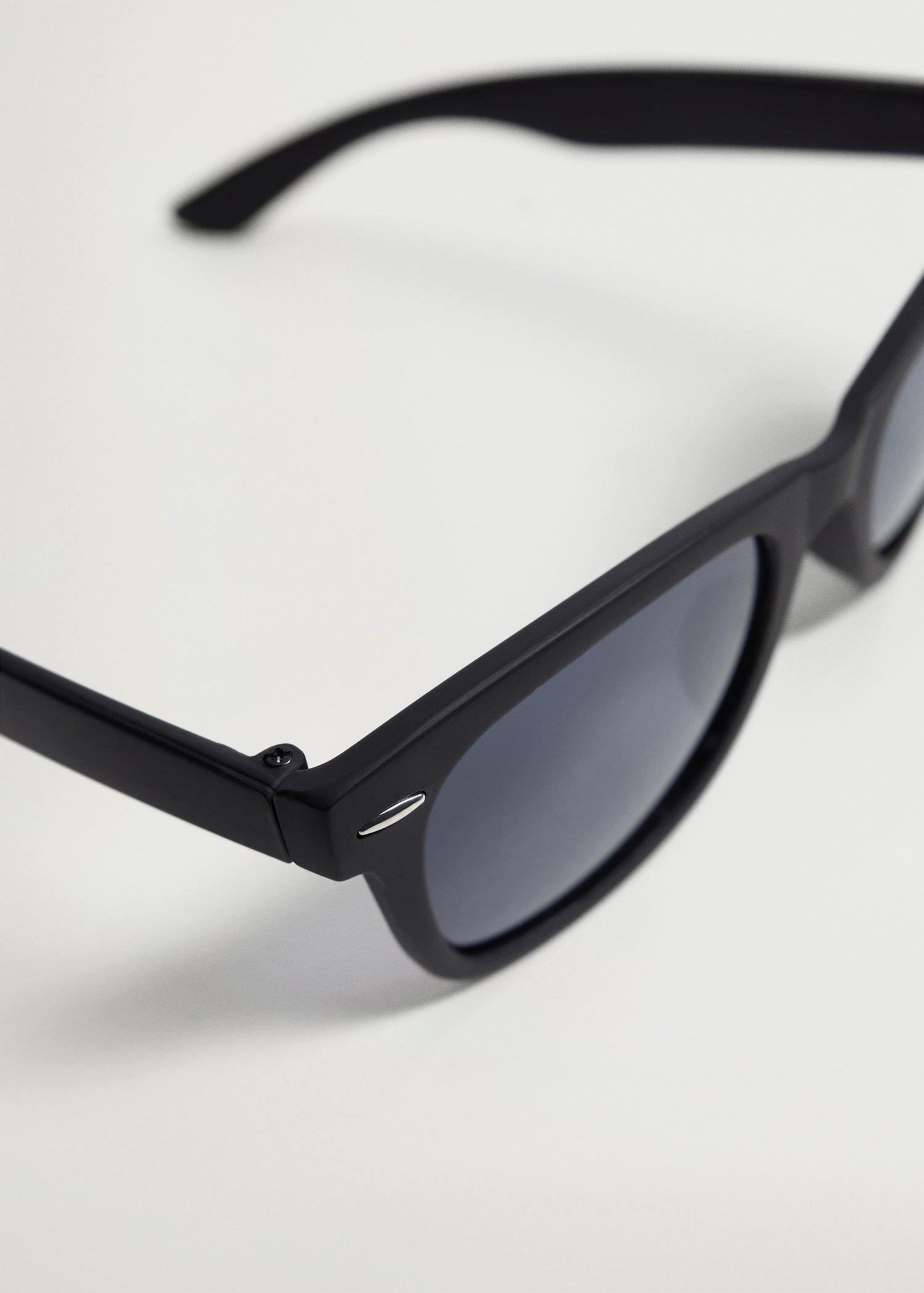 Black Squared Frame Sunglasses, Kids Boy, , large image number 3