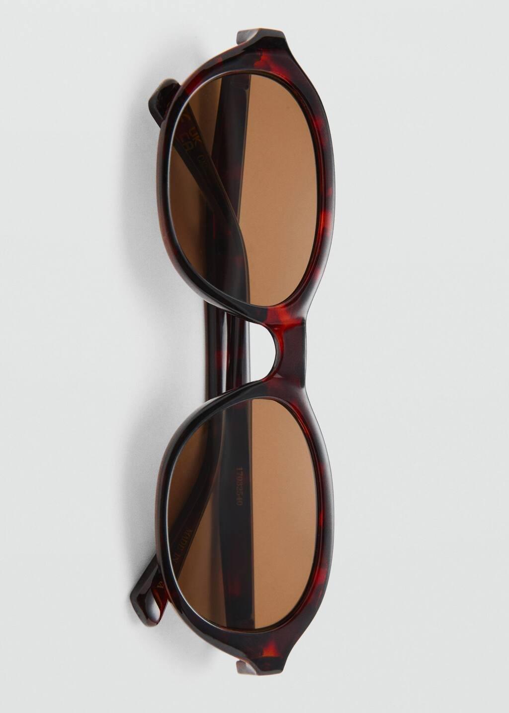 Brown Tortoiseshell Frame Sunglasses, 0201_32, large image number 6