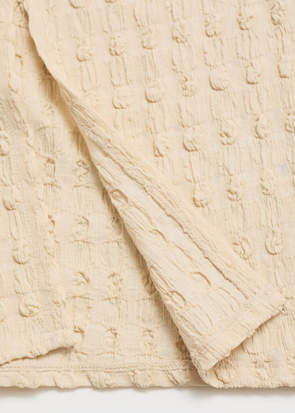 Beige Halter-Neck Crepe Dress, , large image number 10