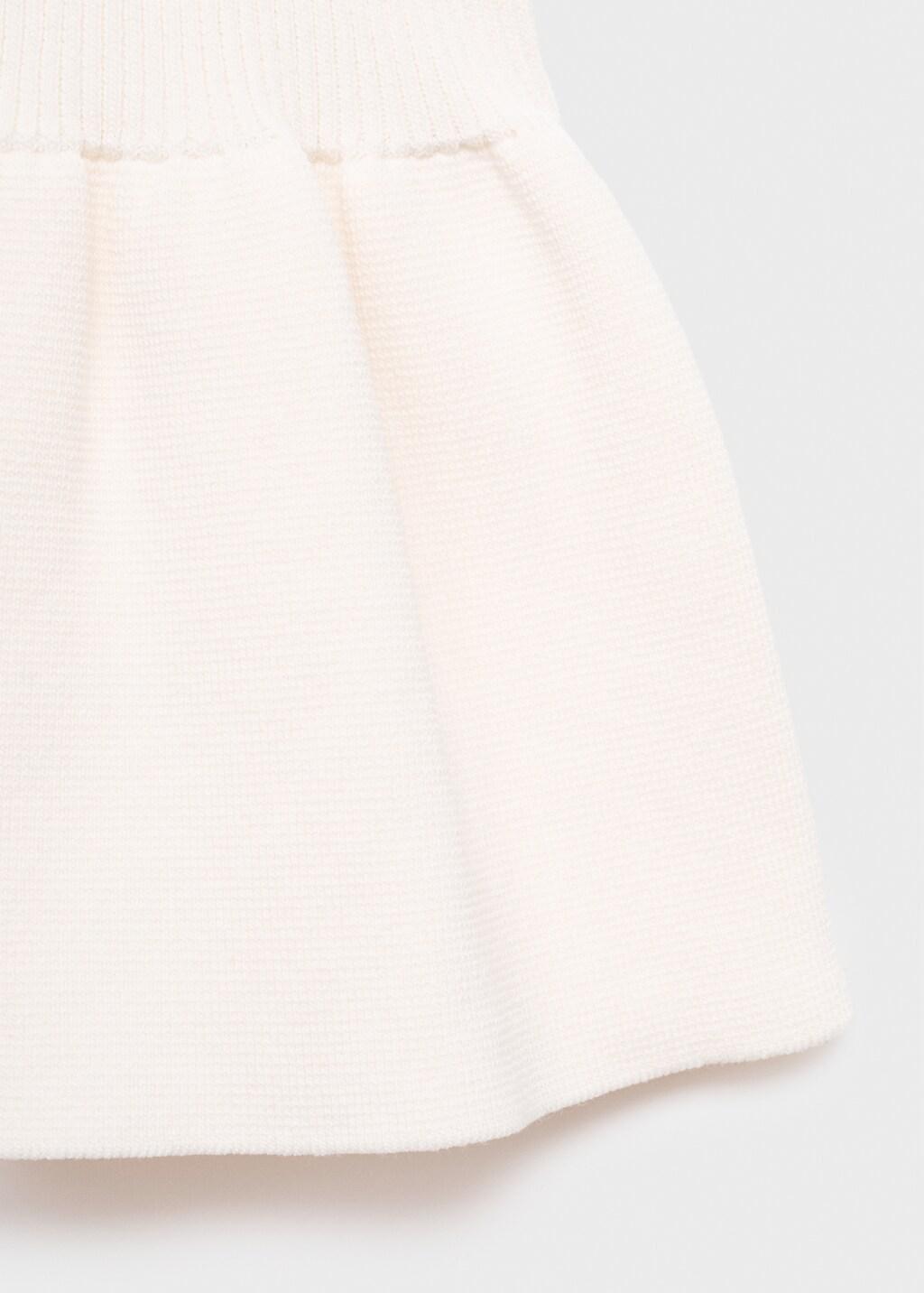 WHITE Bows knit top, 0201_01, large image number 5