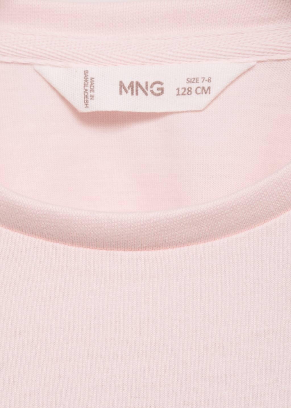 PINK Short-sleeved printed t-shirt, Kids Girl, , large image number 2