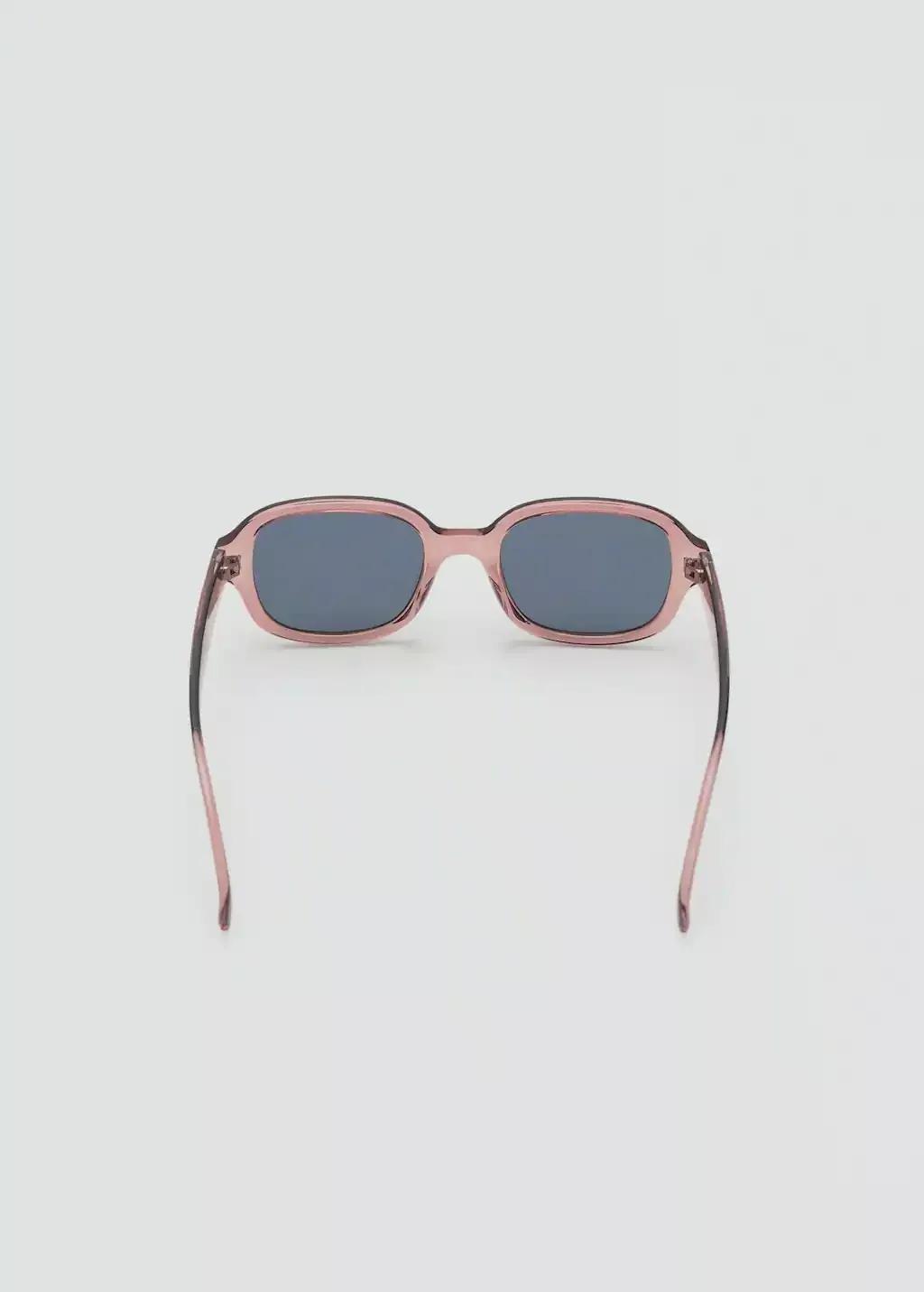 Orange Lt Pastel Semi-Transparent Frame Sunglasses, Light-Pastel Orange, large image number 1