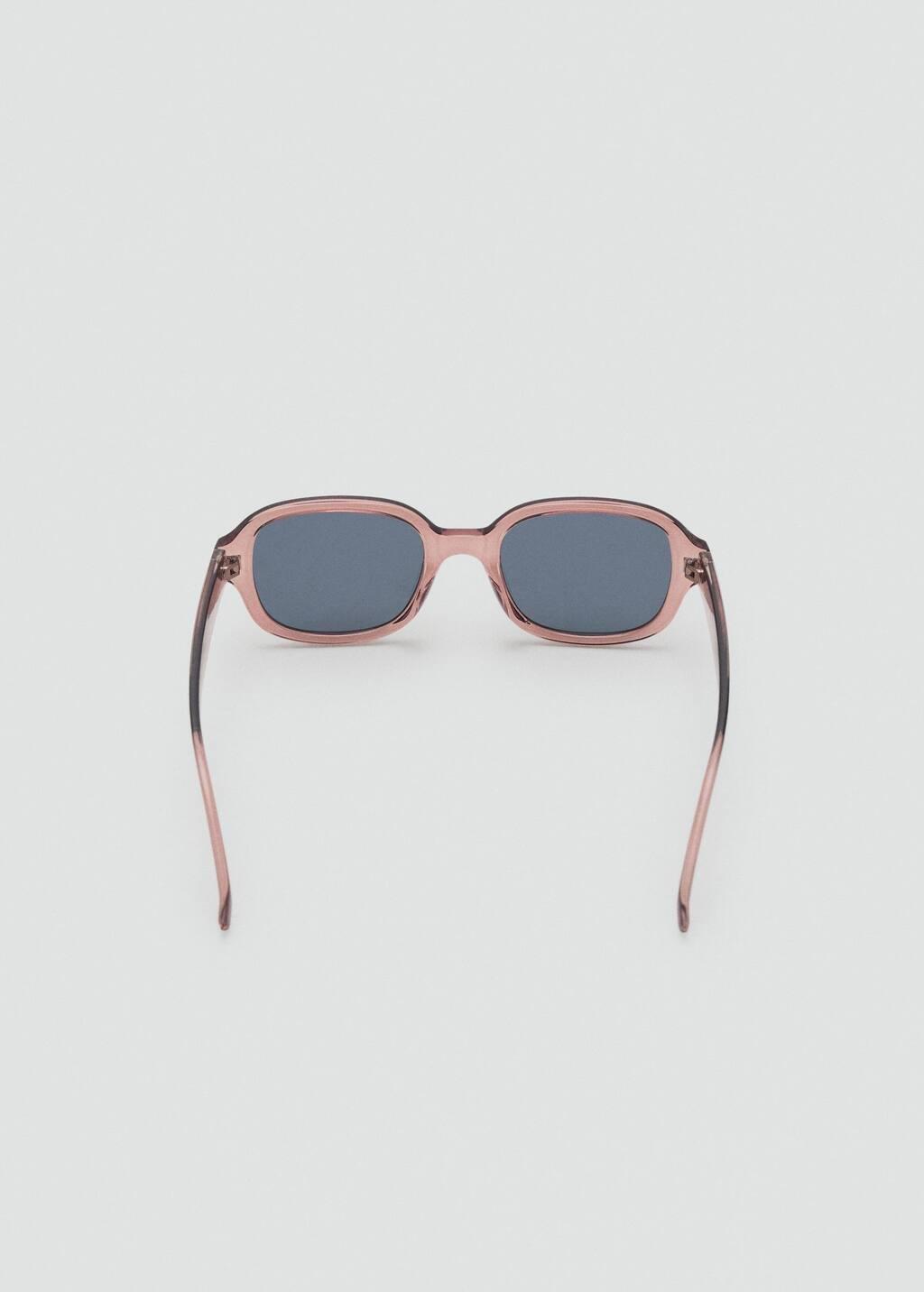 LT-PASTEL ORANGE Semi-transparent frame sunglasses, 0201_26, medium