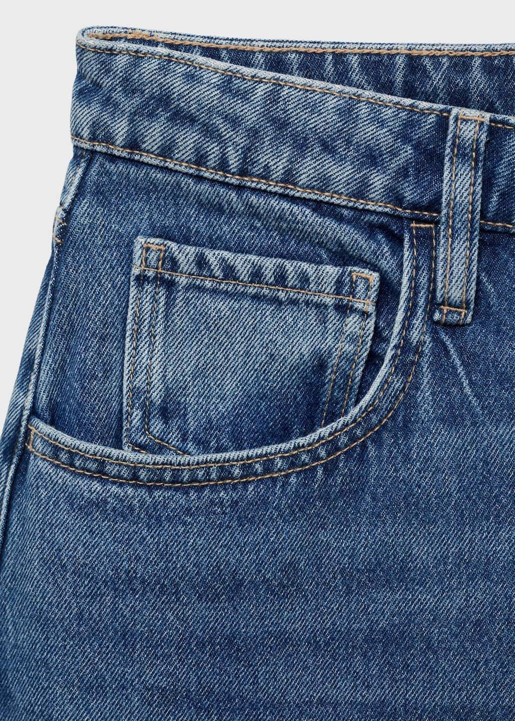 Blue High-Waisted Balloon Jeans, Open Blue, large image number 5
