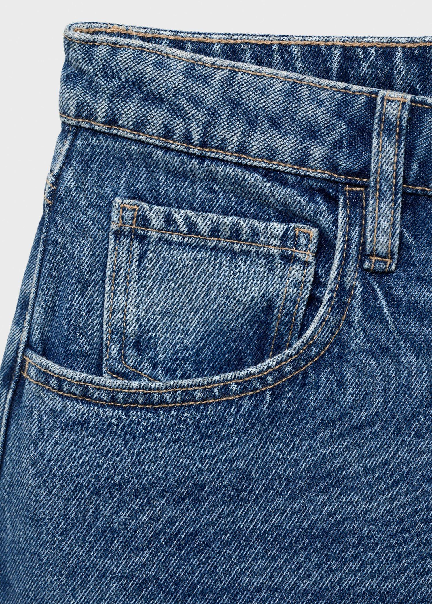Blue High-Waisted Balloon Jeans, Open Blue, large image number 9