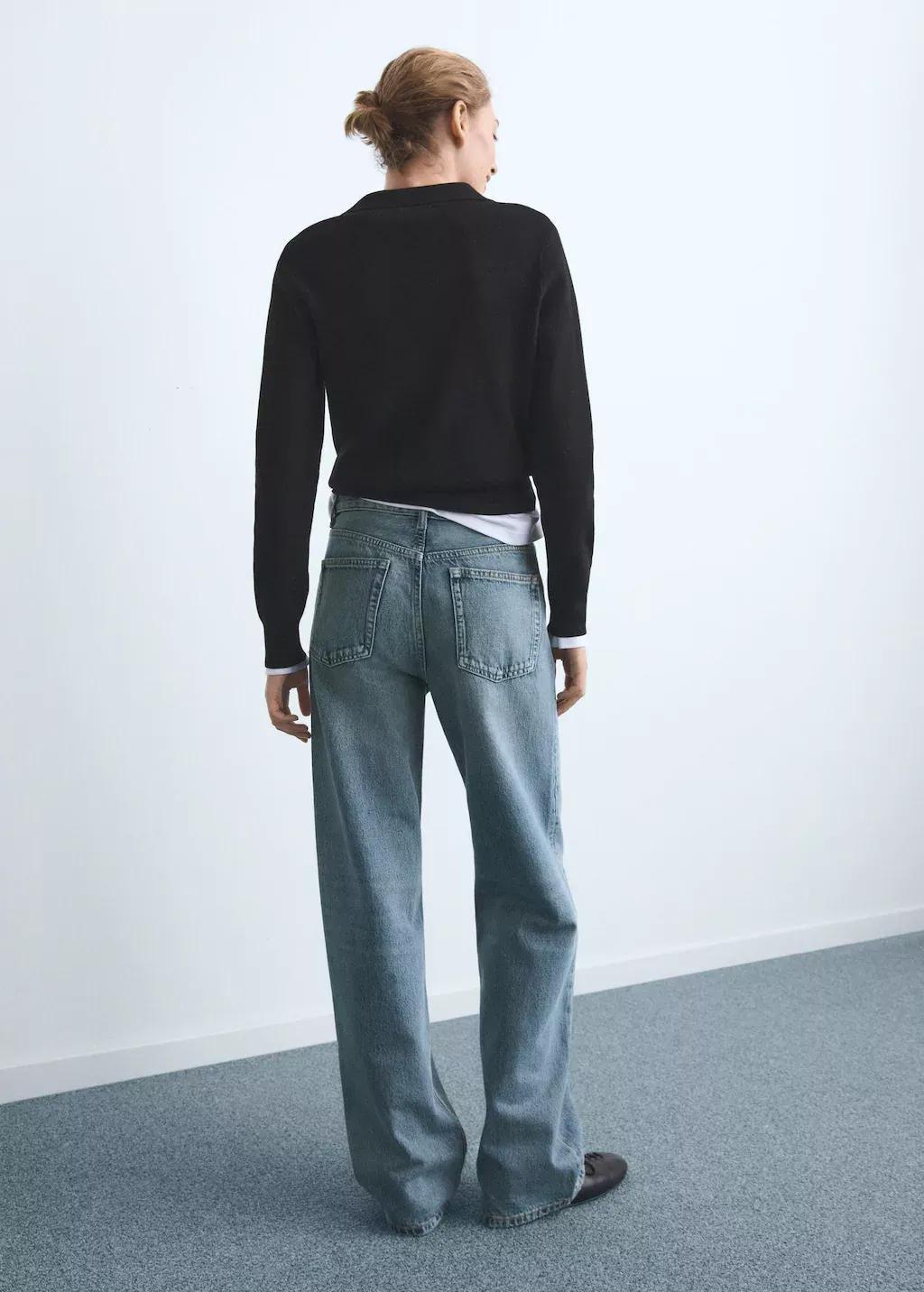 OPEN BLUE Miami medium-rise straight-fit jeans, 0201_TM, large image number 8