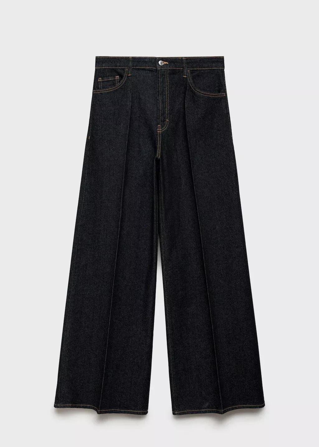 OPEN BLUE High-waisted wide-leg jeans, , large image number 3
