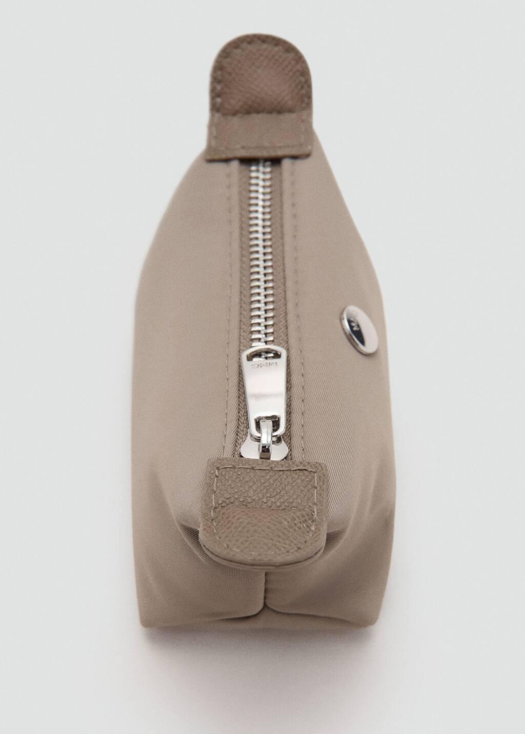 LT PASTEL BROWN Small nylon vanity case, 0201_TA, large image number 1