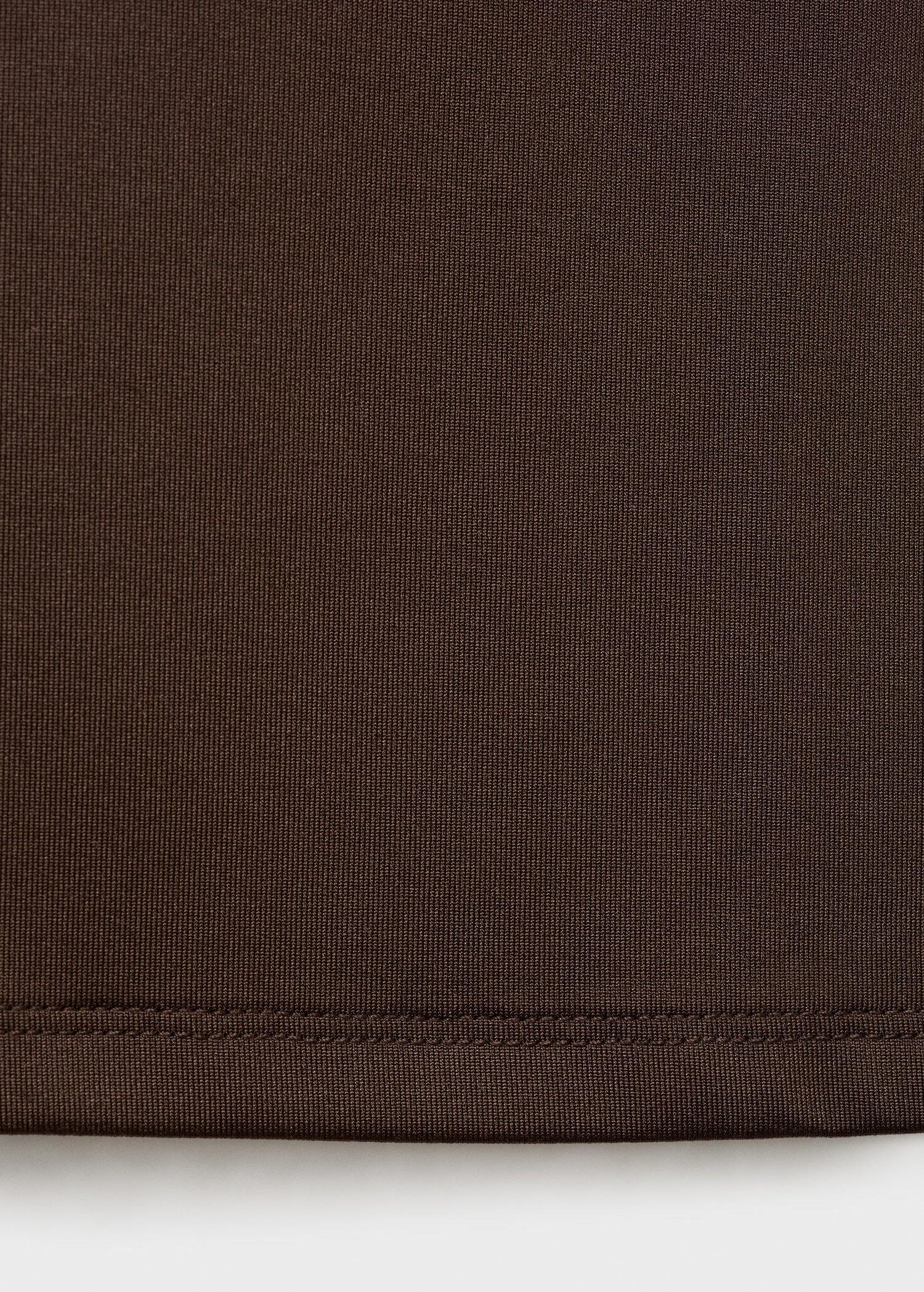 BROWN Fitted tank top, , large image number 11