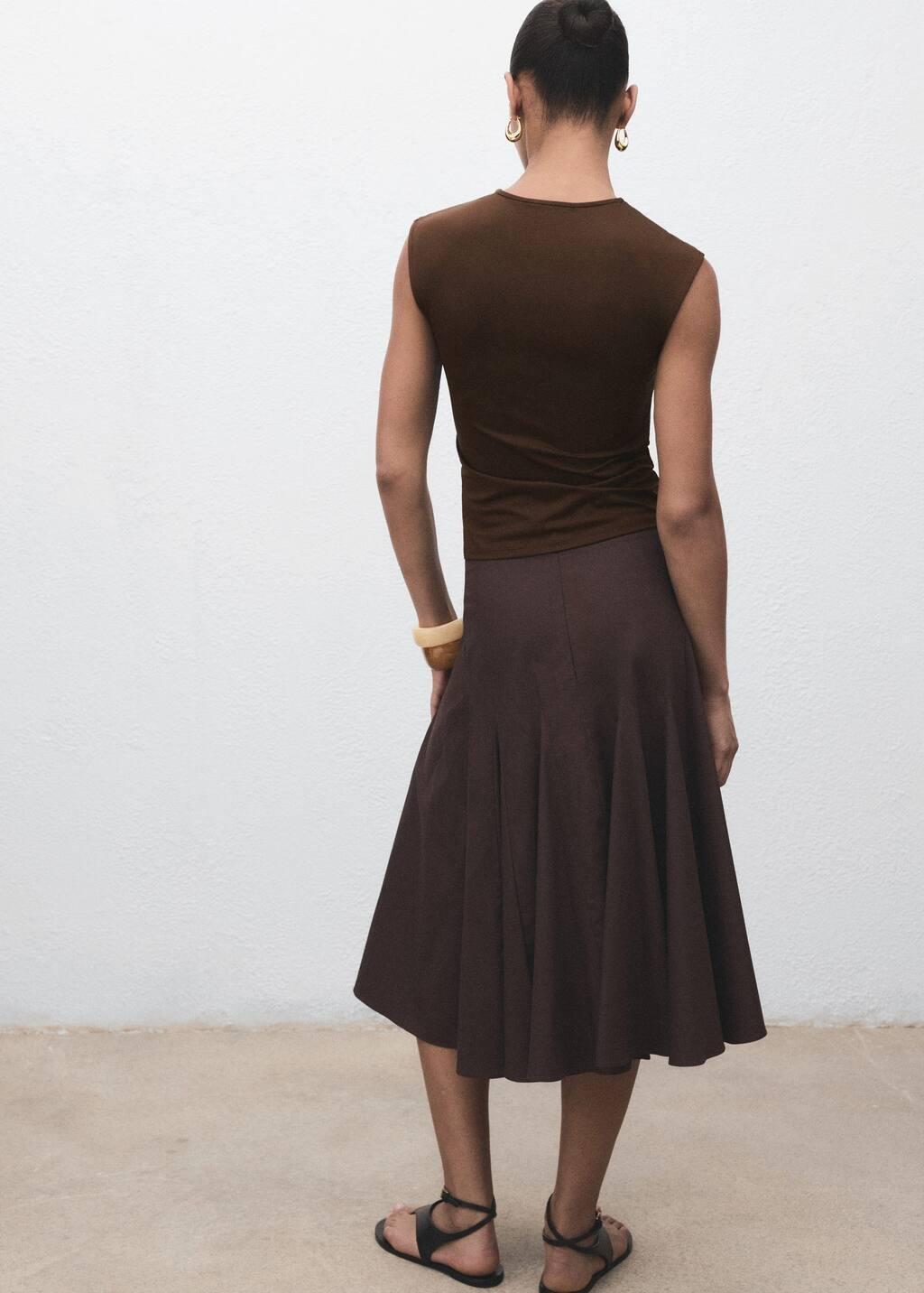 BROWN Fitted tank top, 0201_30, large image number 10