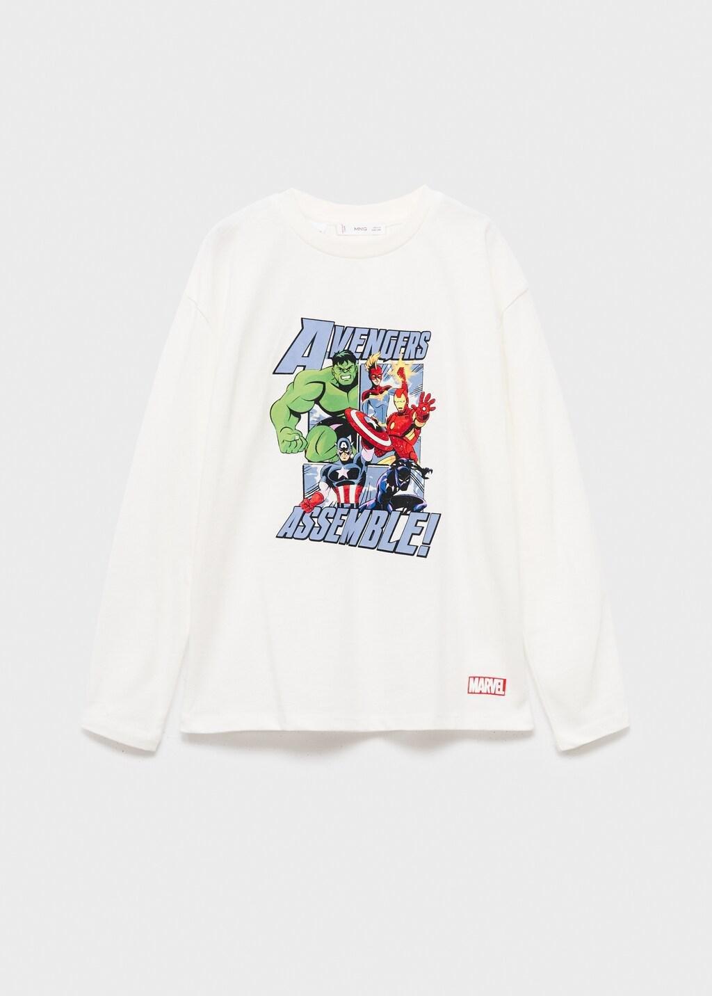 White Printed Cotton T-Shirt, Kids Boys, , large image number 5