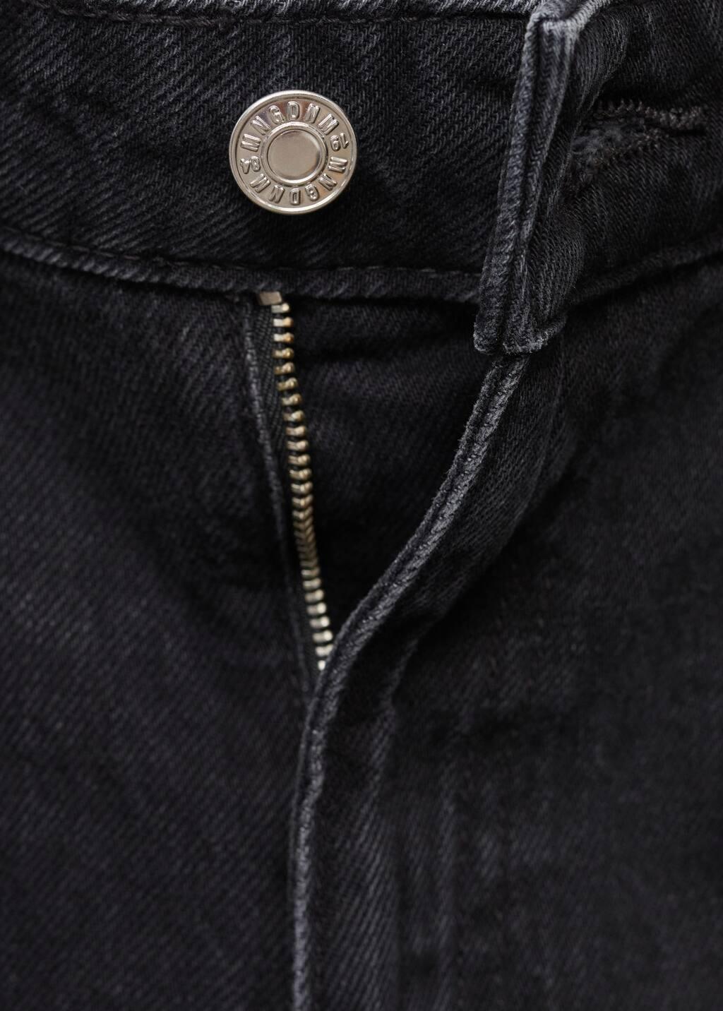Grey Danila Wide Leg High-Rise Jeans, , large image number 7