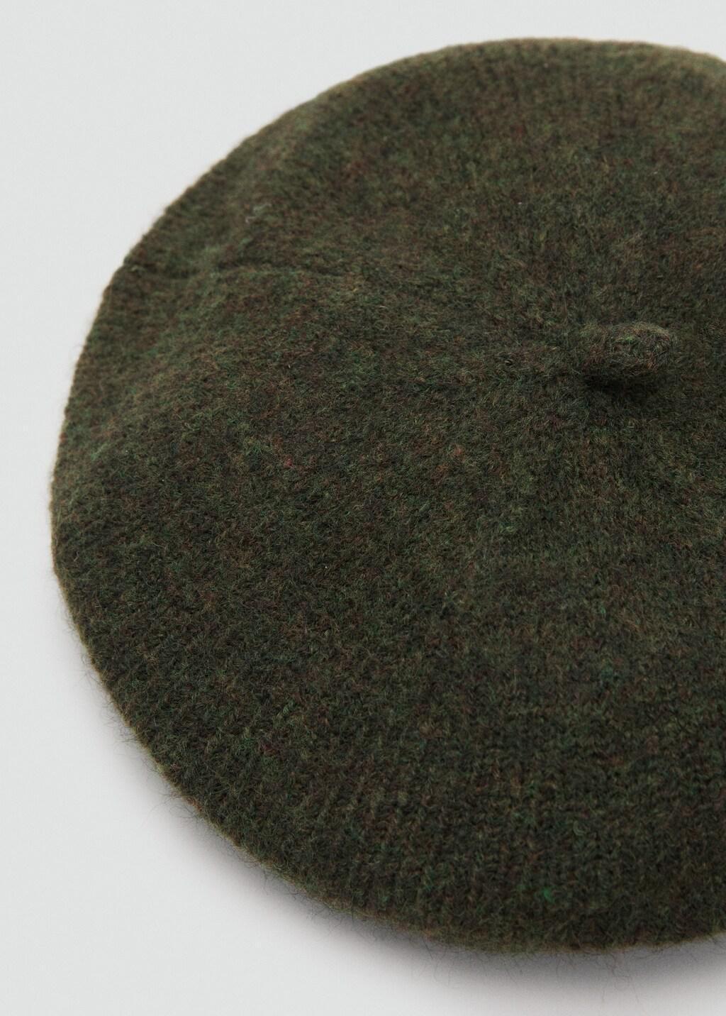 Green Striped Beret, 0201_38, large image number 0