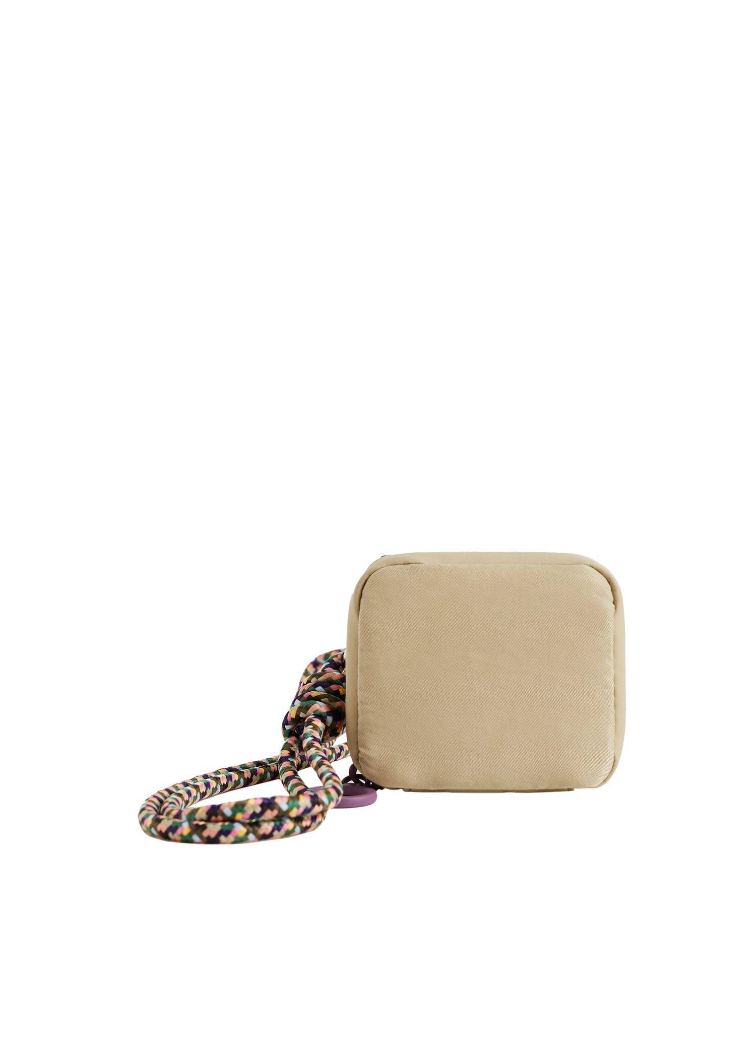 Light Beige Mini Rope Purse, Women, , large image number 3