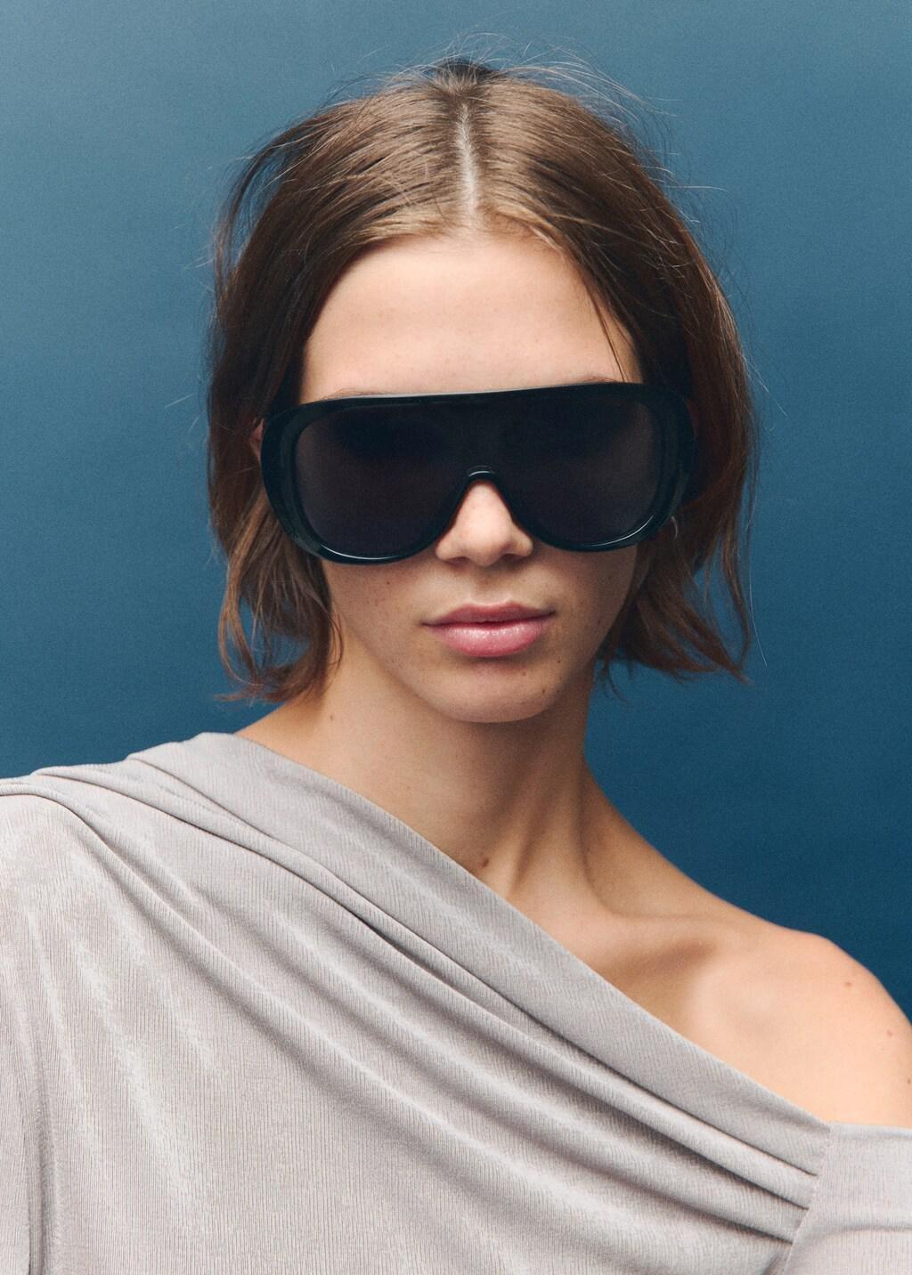 Grey Asymmetrical Long-Sleeved T-Shirt, 0201_92, large image number 4