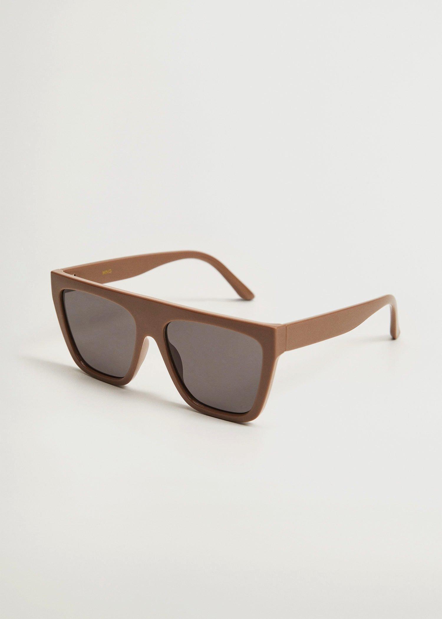 Medium Brown Acetate Frame Sunglasses, Women, , large image number 0