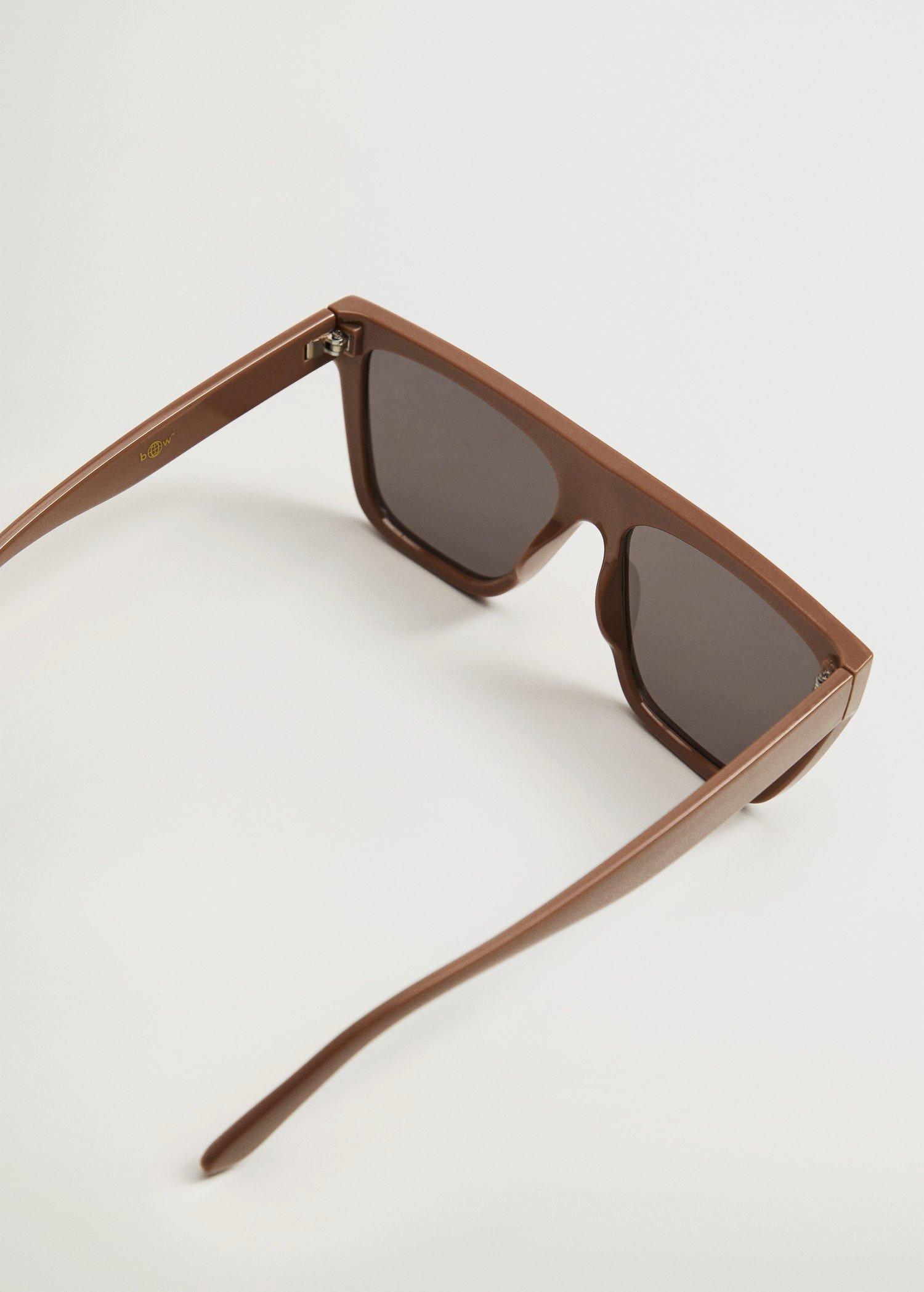Medium Brown Acetate Frame Sunglasses, Women, , large image number 3