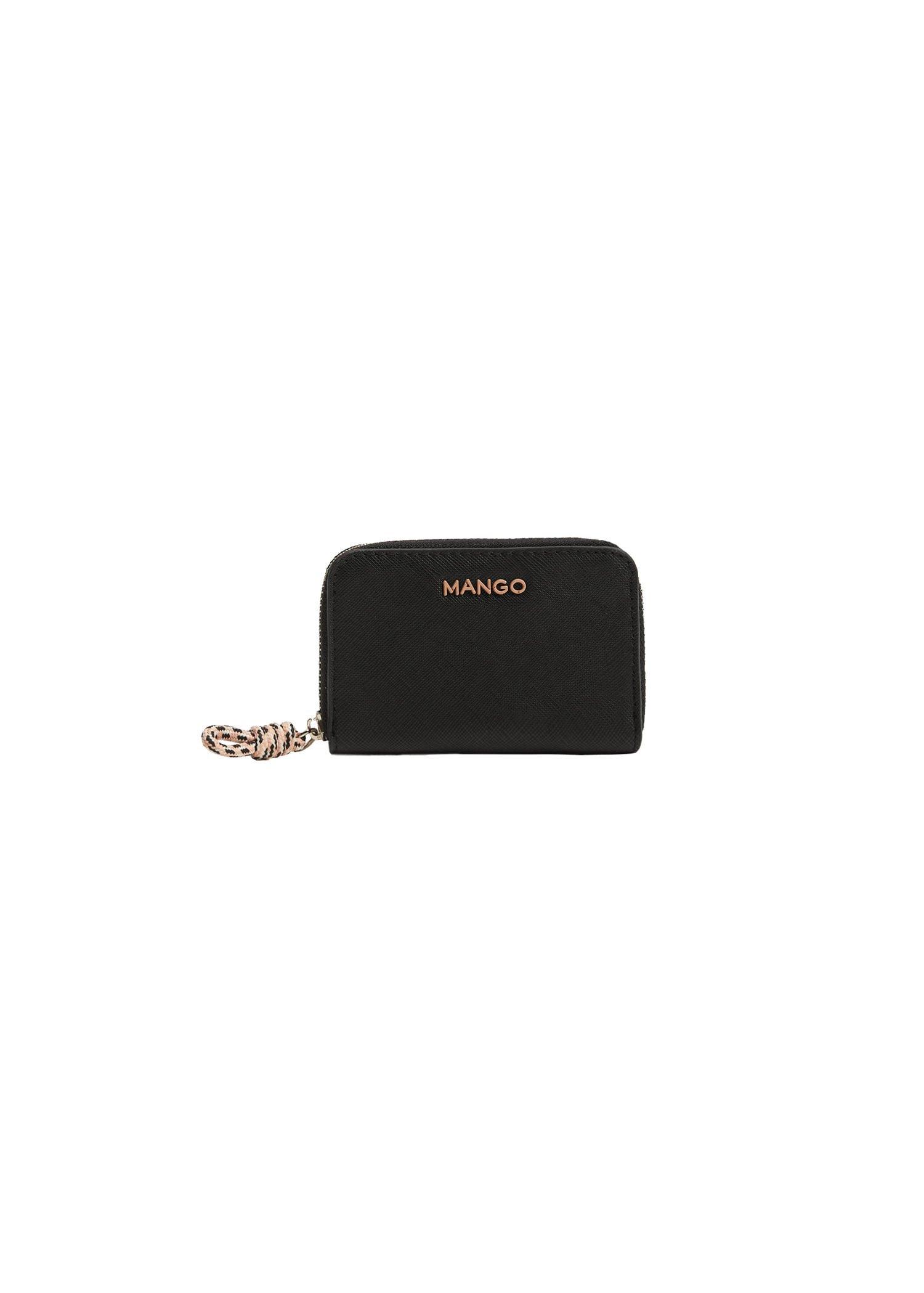 Black Knot Saffiano-Effect Purse, Women, , large image number 1