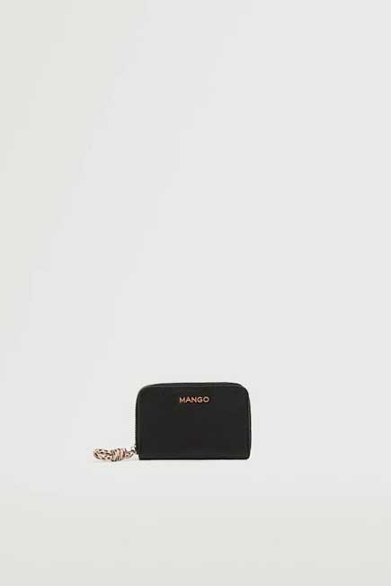 Black Knot Saffiano-Effect Purse, Women, , large image number 2