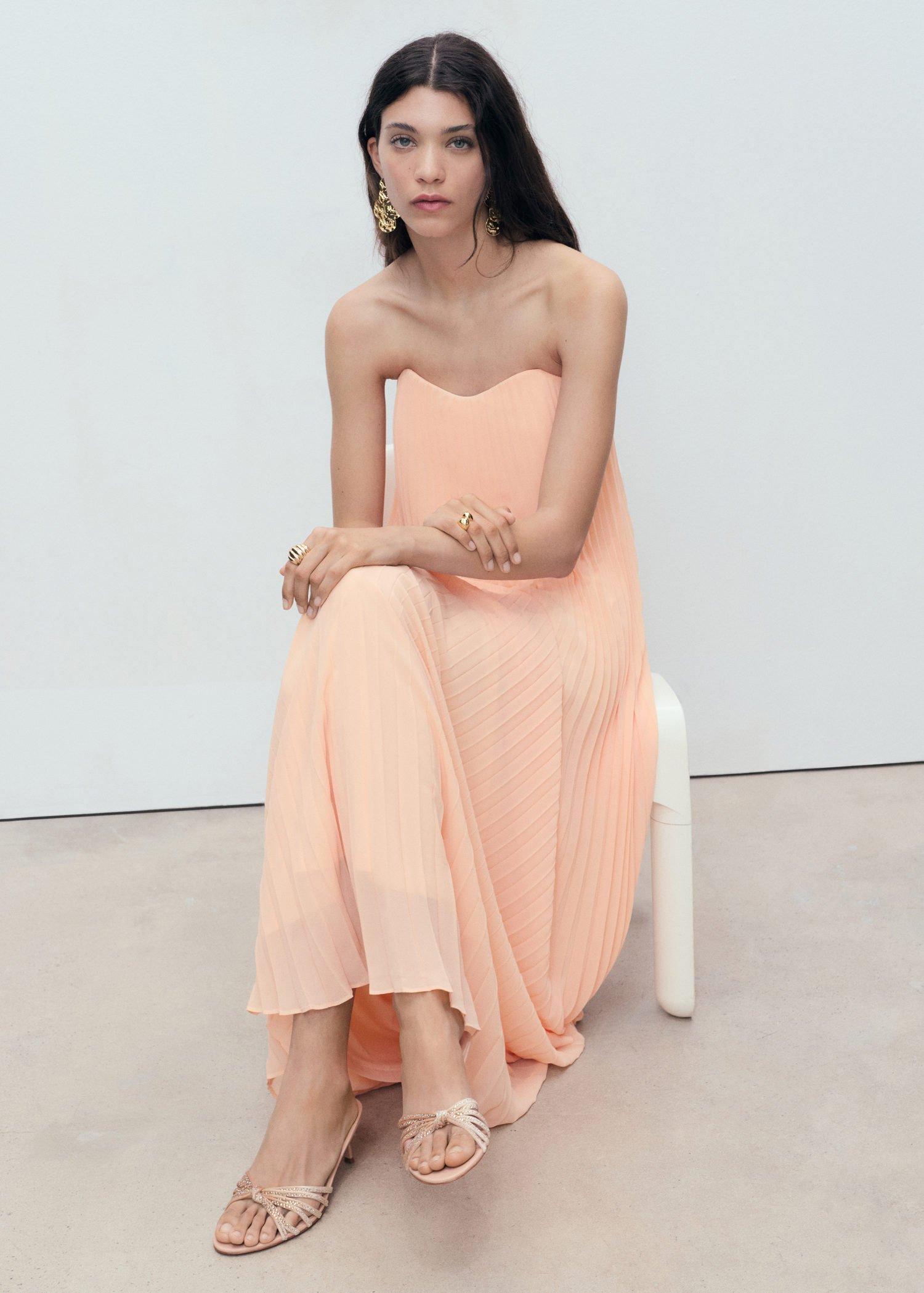 LT-PASTEL PINK Rhinestone kitten heel sandals, Light-Pastel Pink, medium