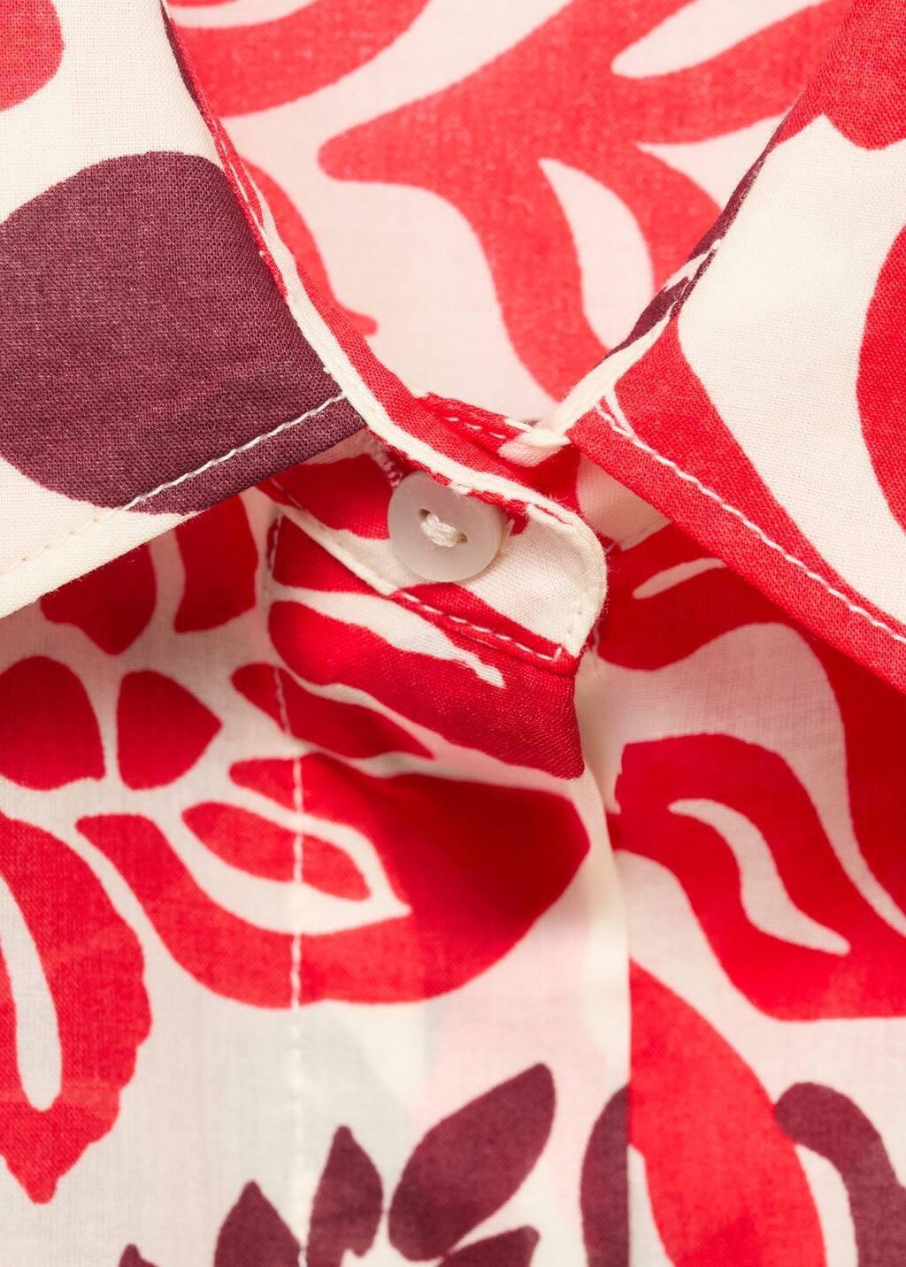 Multicolour Printed Cotton Shirt, 0201_02, large image number 4