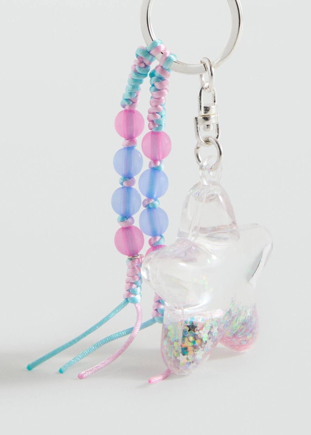 LT-PASTEL PINK Star keychain, Kids Girl, Light-Pastel Pink, large image number 0