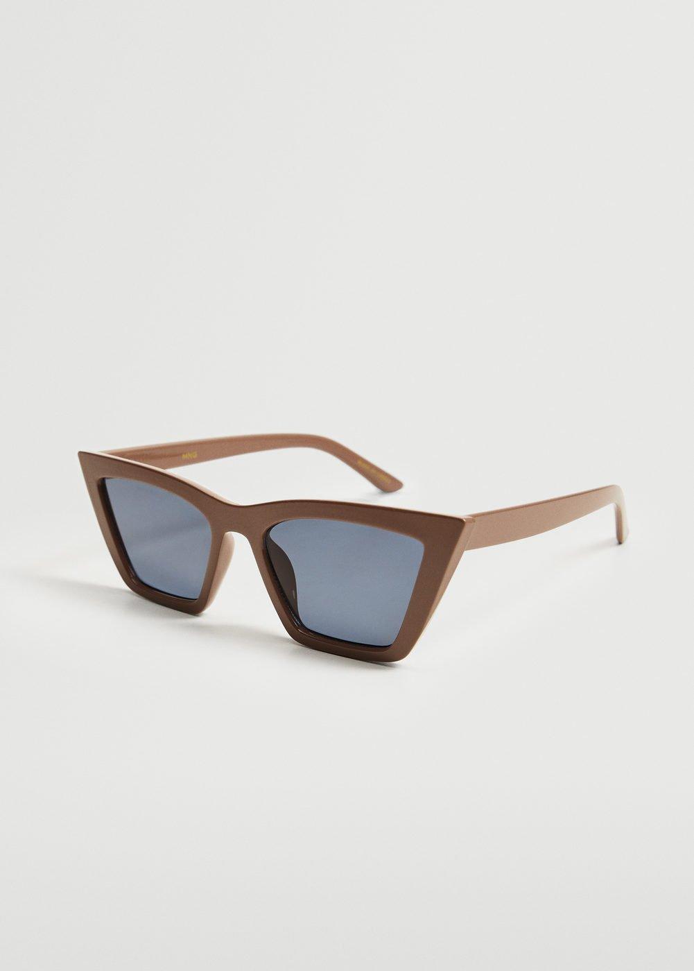 Light Beige Cat-Eye Sunglasses, Women, , large image number 0