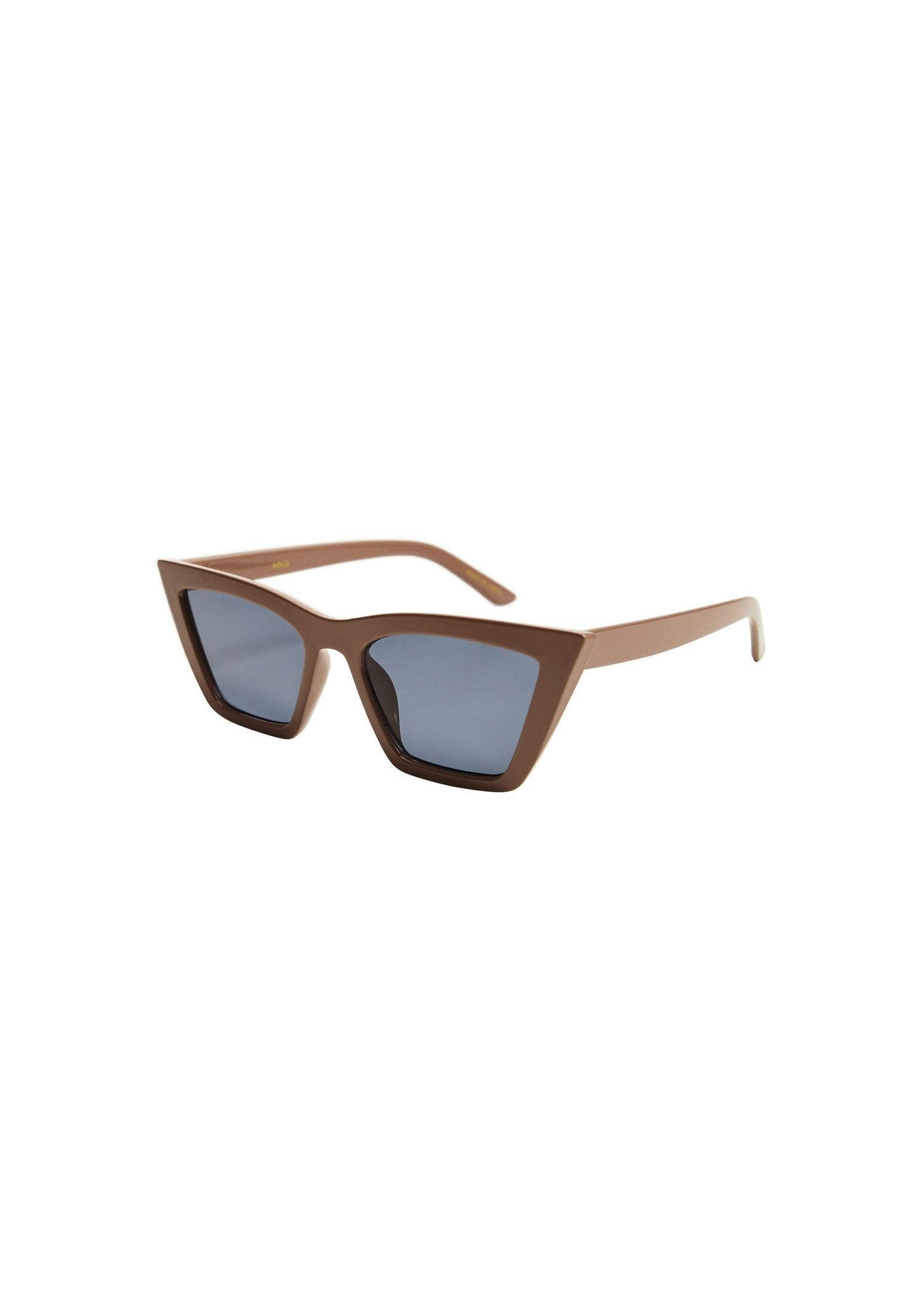 Light Beige Cat-Eye Sunglasses, Women, , large image number 1