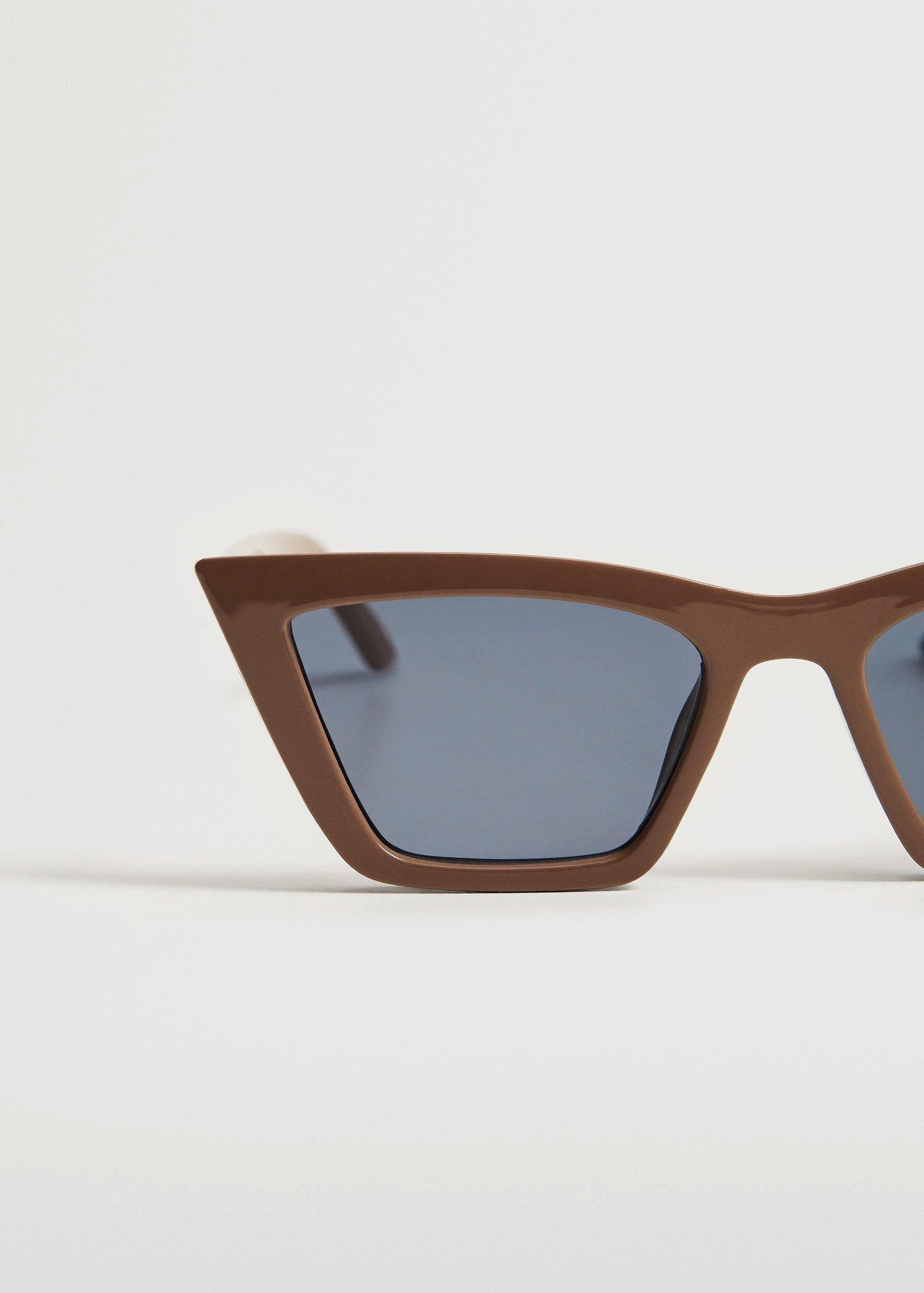 Light Beige Cat-Eye Sunglasses, Women, , large image number 3