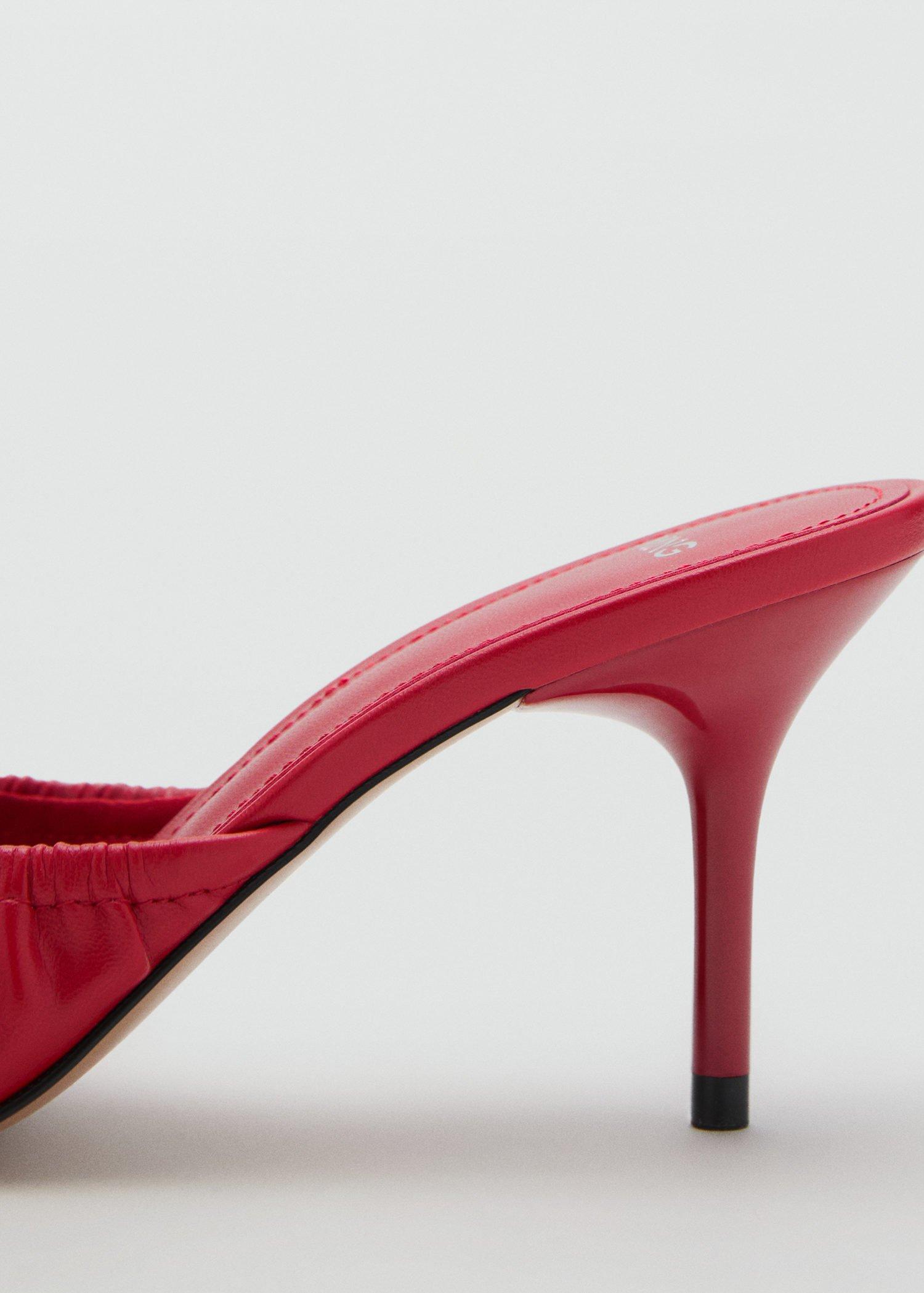 Red Bow Heel Sandals, , large image number 2
