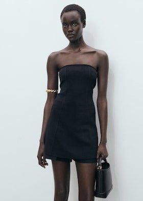 Black Small Bucket Bag, Black, large image number 0