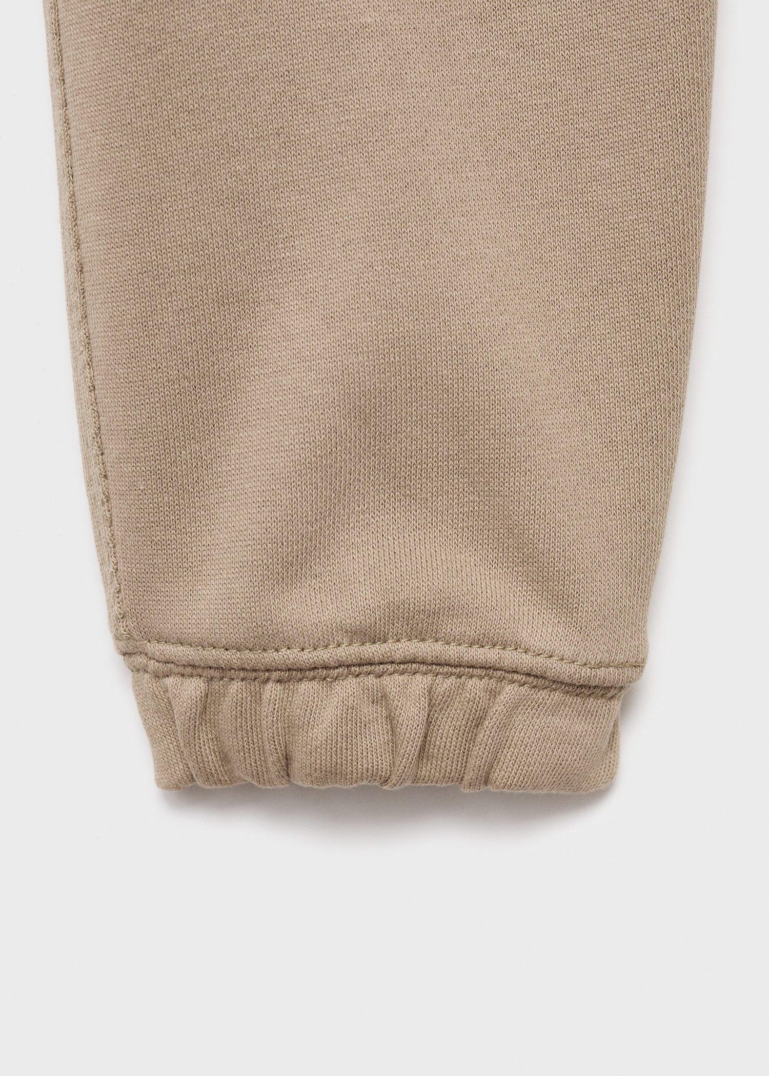 Brown Cargo Joggers With Drawstring, Baby Boys, , large image number 5