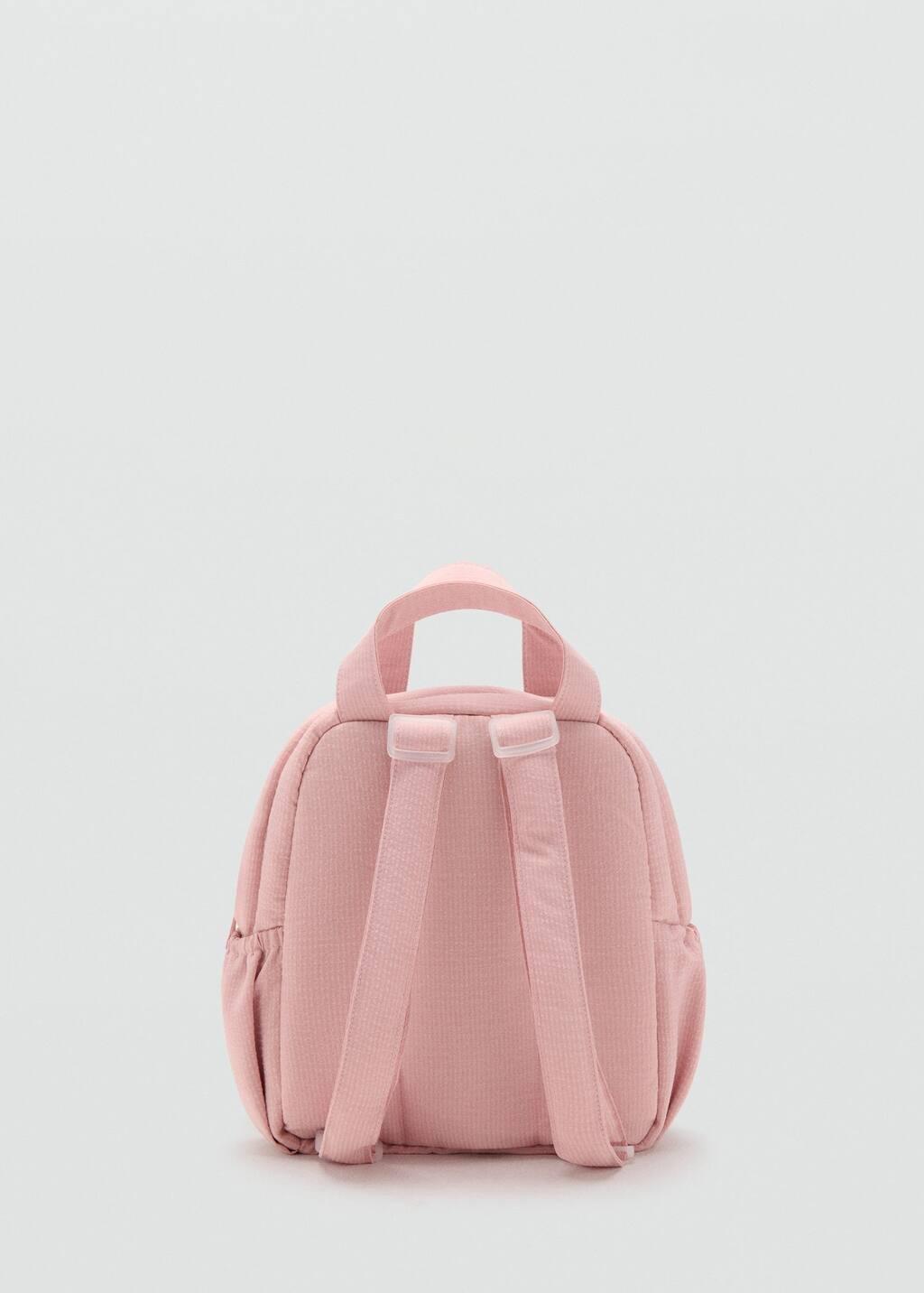 Pink Ballet Backpack, Baby Girls, Light-Pastel Pink, large image number 1