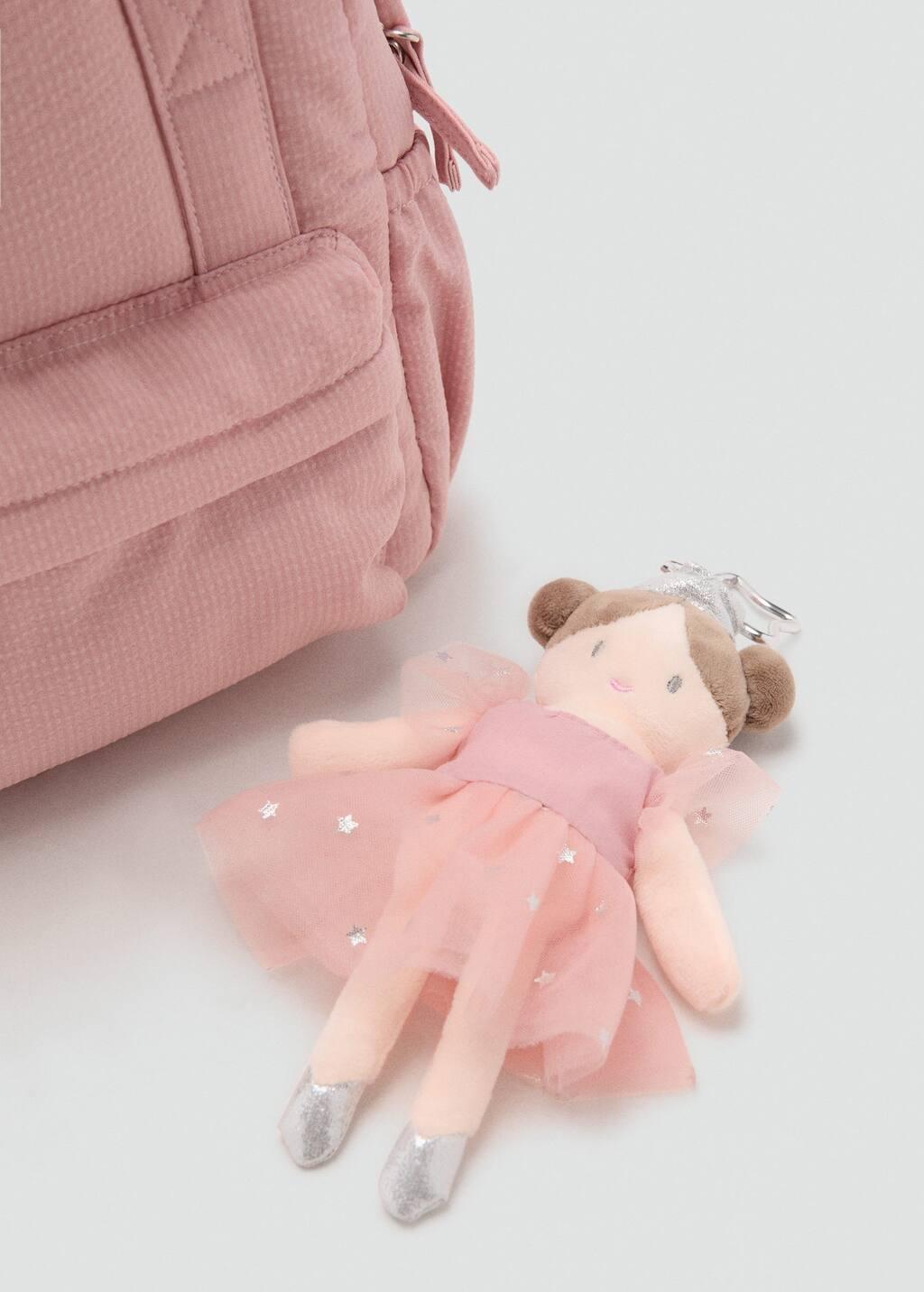 Pink Ballet Backpack, Baby Girls, Light-Pastel Pink, large image number 2