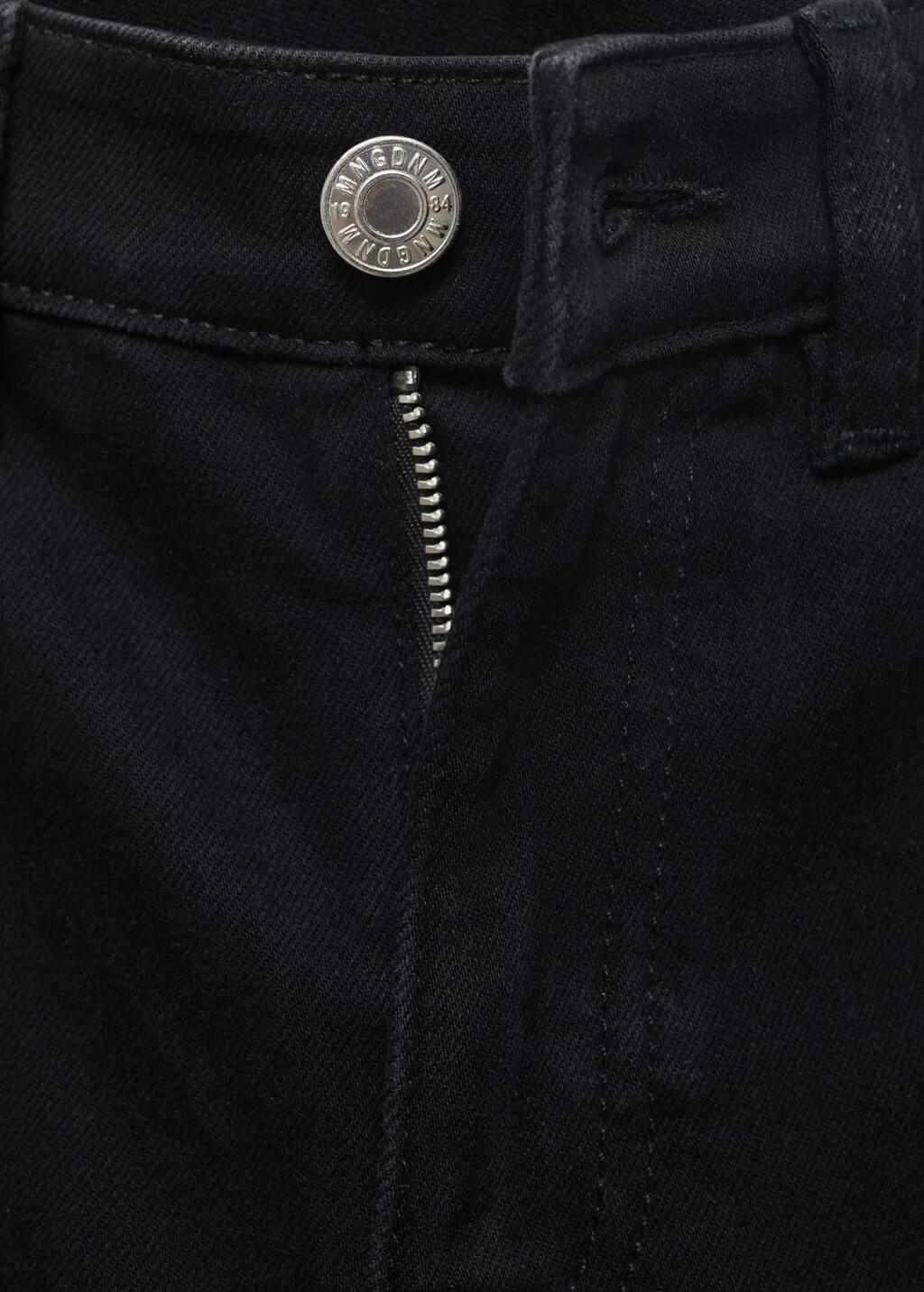 Grey Sienna flared cropped jeans, , large image number 4
