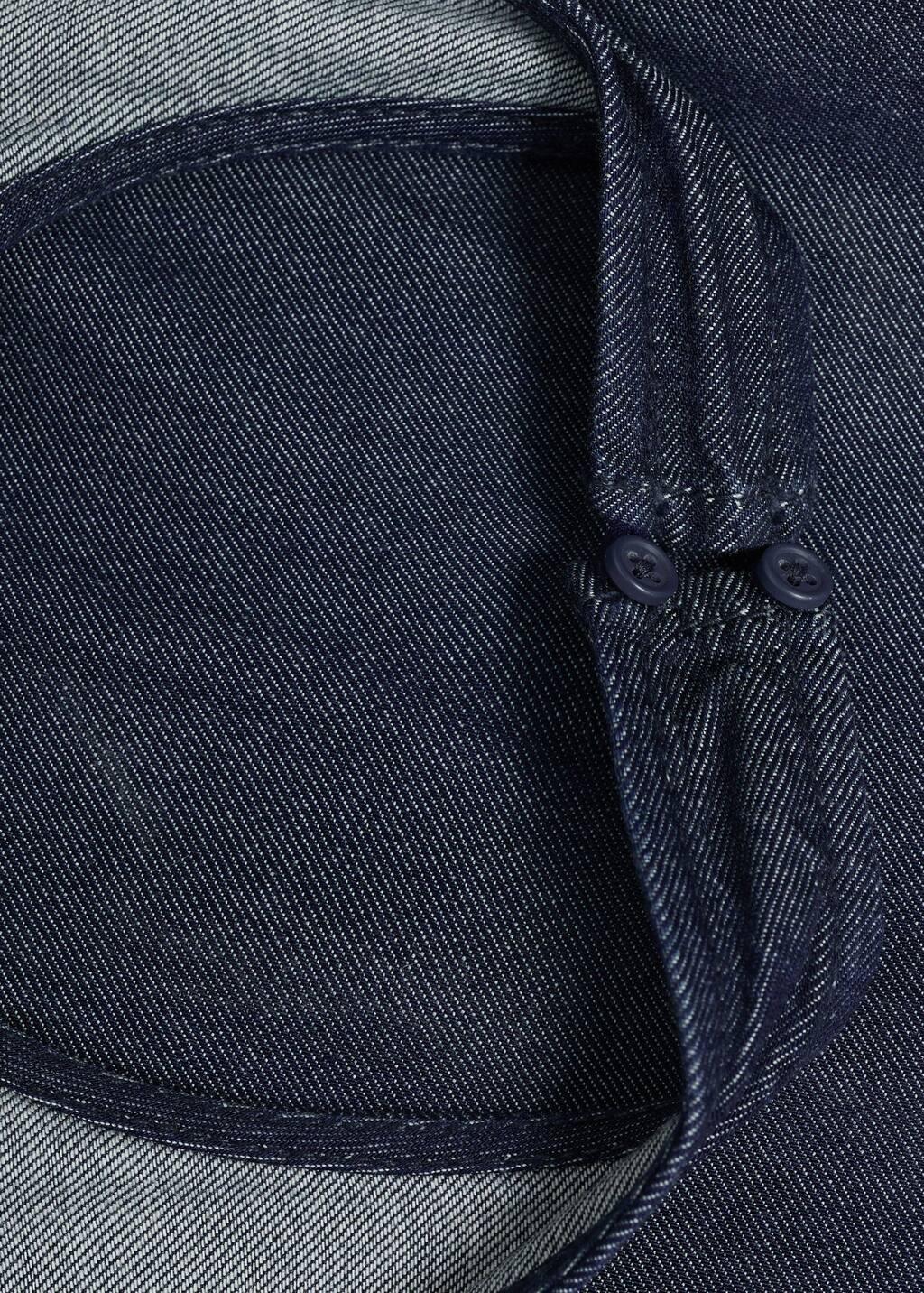 Blue Lyocell Denim Jumpsuit, , large image number 1