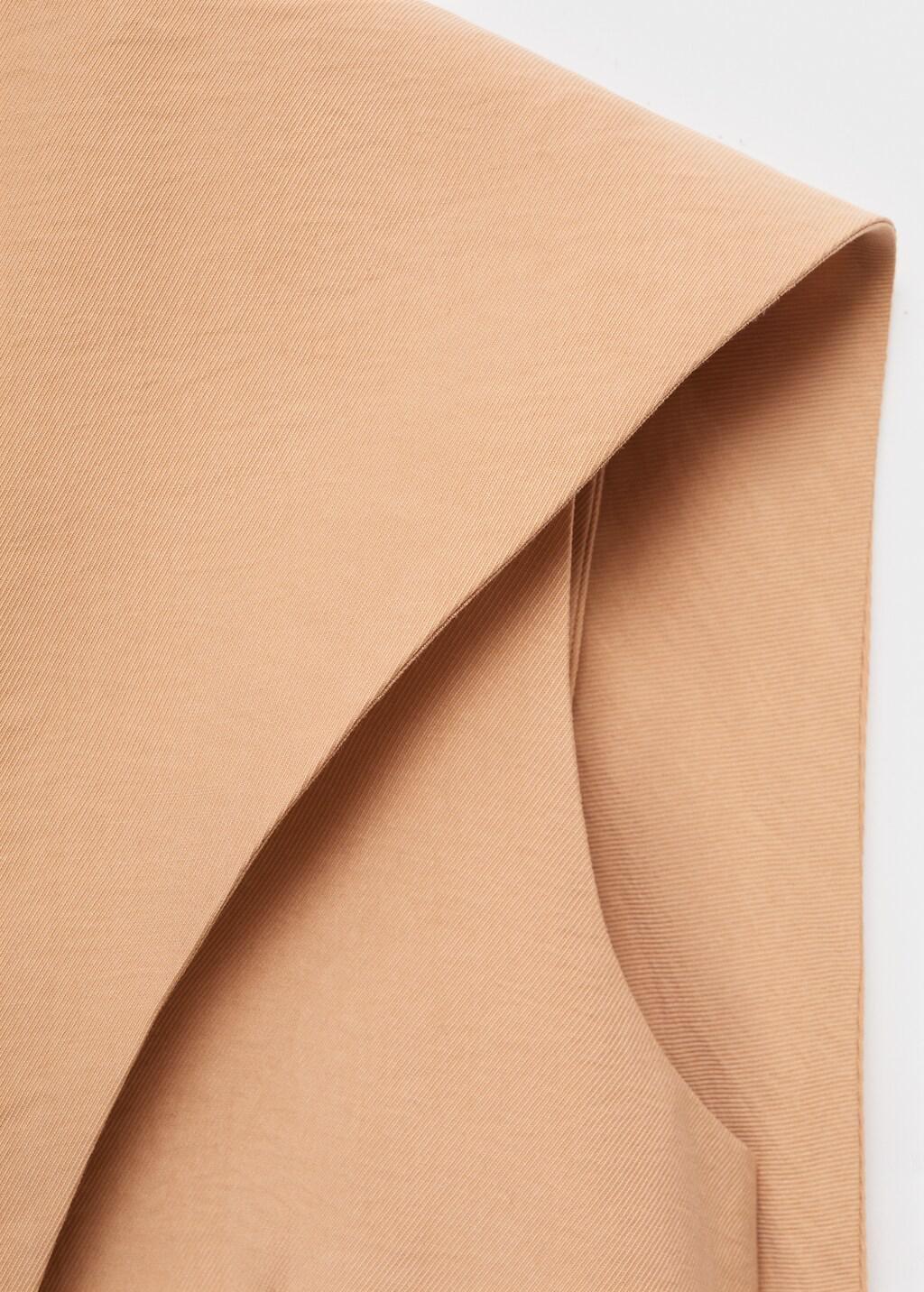 Pink Lt Pastel Asymmetrical Foulard Top, , large image number 1