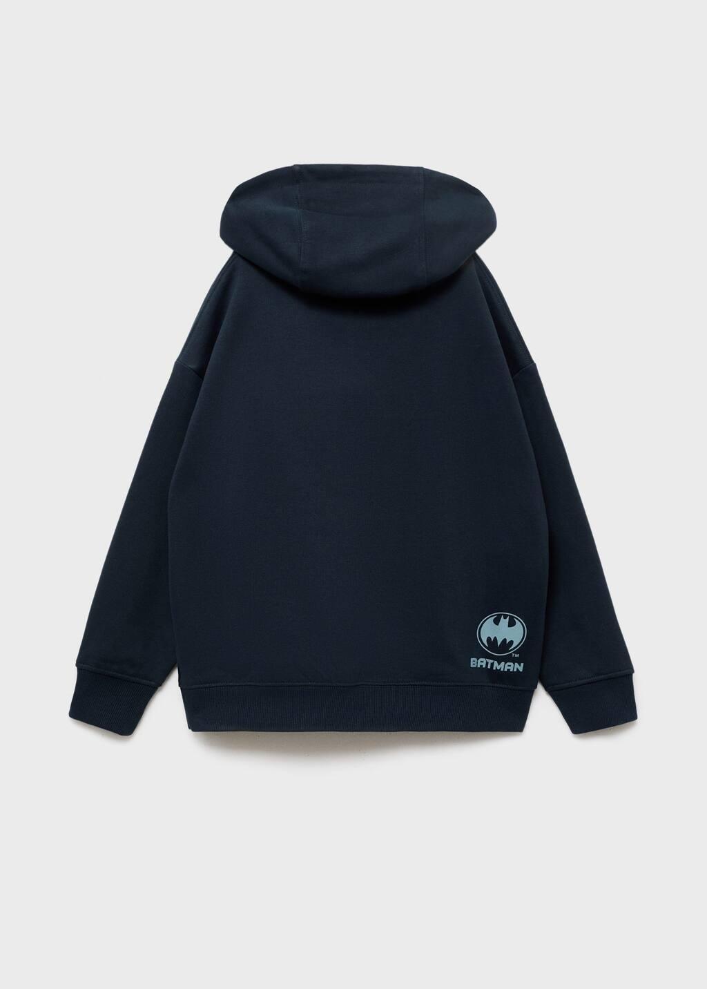 Navy Batman Sweatshirt, Kids Boys, Navy, large image number 1
