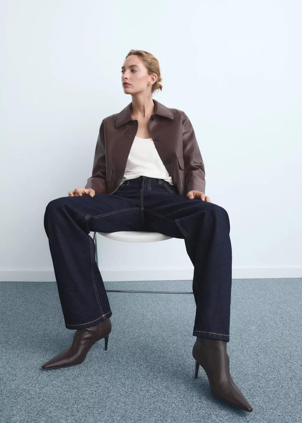 Blue Miami Medium-Rise Straight-Fit Jeans, 0201_TS, large image number 2