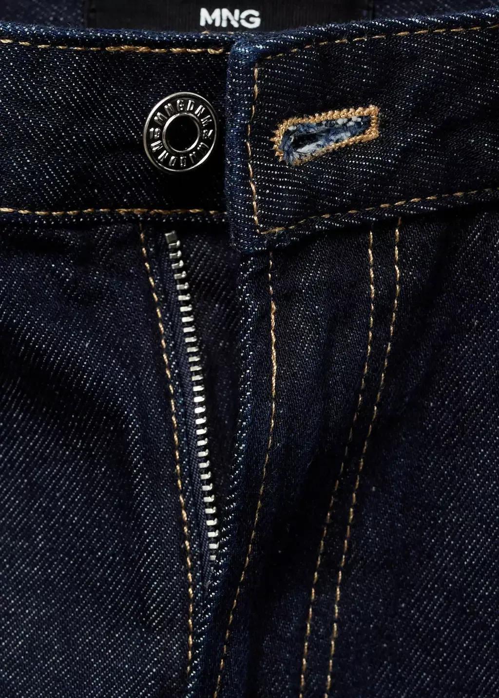 Blue Miami Medium-Rise Straight-Fit Jeans, 0201_TS, large image number 4