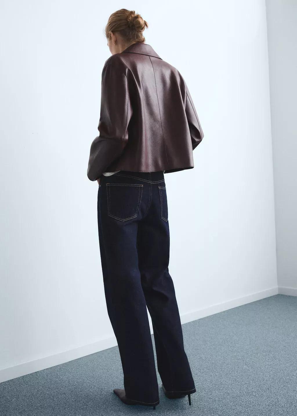 Blue Miami Medium-Rise Straight-Fit Jeans, 0201_TS, large image number 5