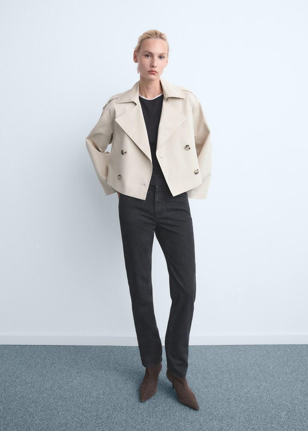 OPEN GREY Slim-fit high-waist jeans, Open Grey, medium