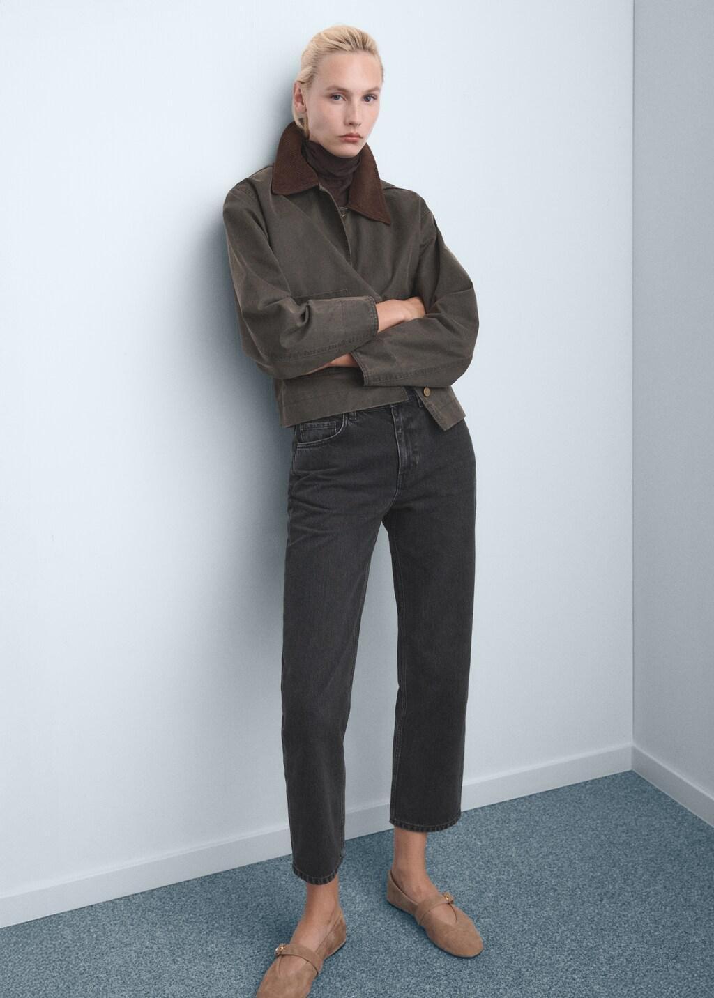 OPEN GREY Slim-fit high-waist jeans, Open Grey, large image number 6