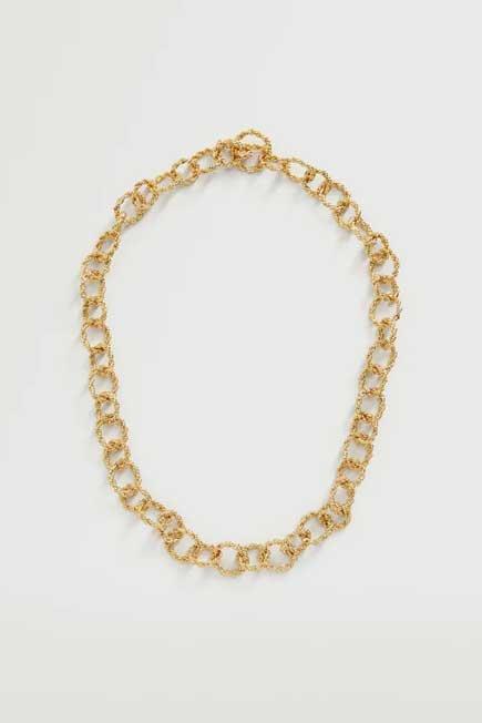 Gold Link Chain Necklace, Women, , large image number 0