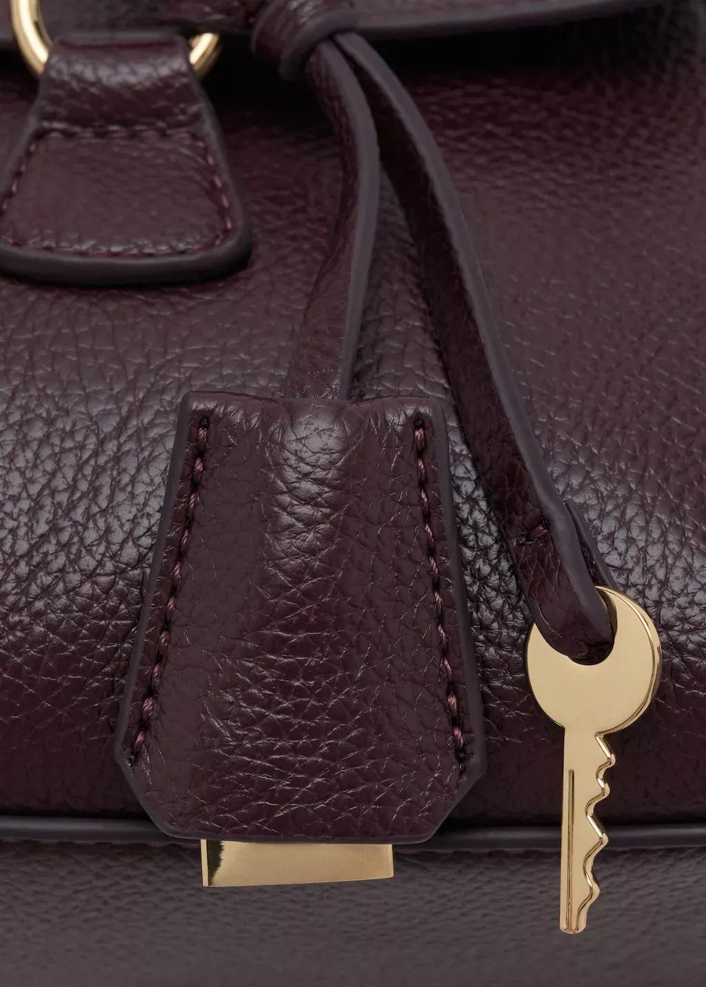 Red City Shoulder Flap Bag, 0201_78, large image number 4