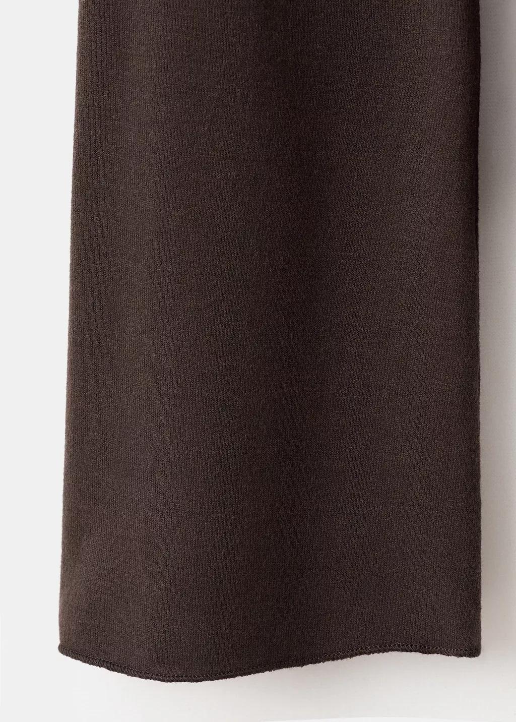 Brown Boat Neck T-Shirt, Brown, large image number 5