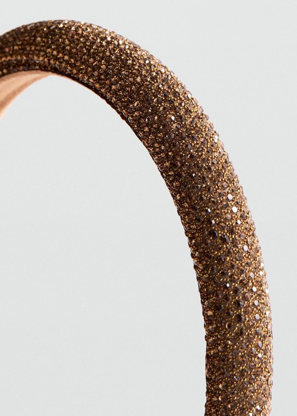 GOLD Crystal headband, 0201_OR, large image number 0
