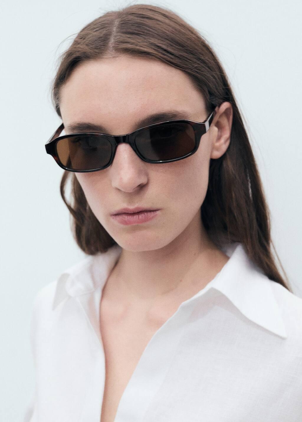 White Linen Oversized Shirt, White, medium