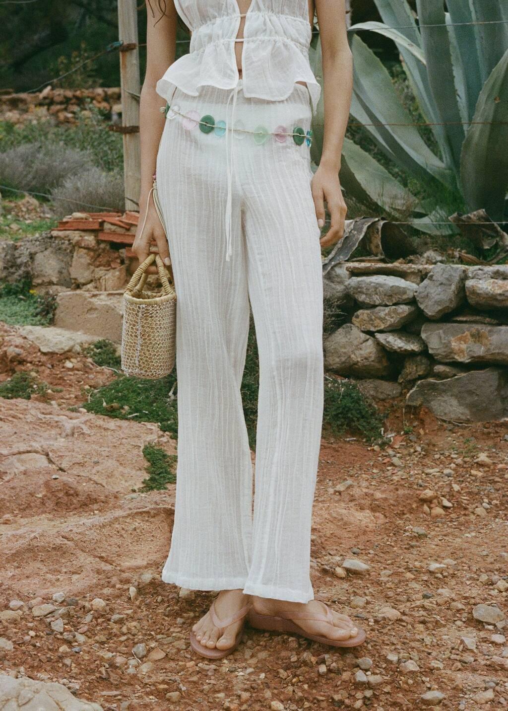 LIGHT BEIGE Mixed belt, Light Beige, large image number 2