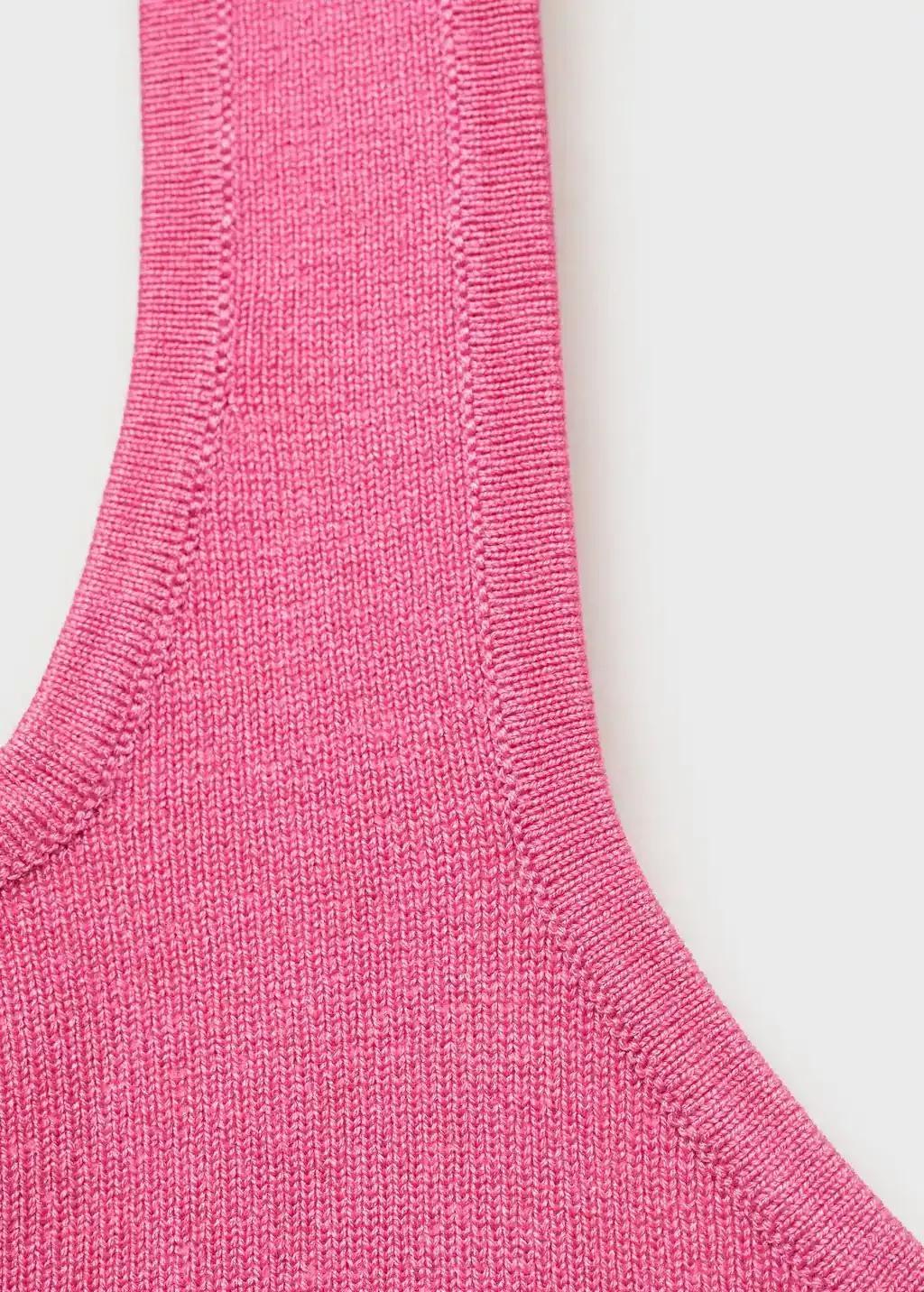 PINK Knit halter top, Pink, large image number 5